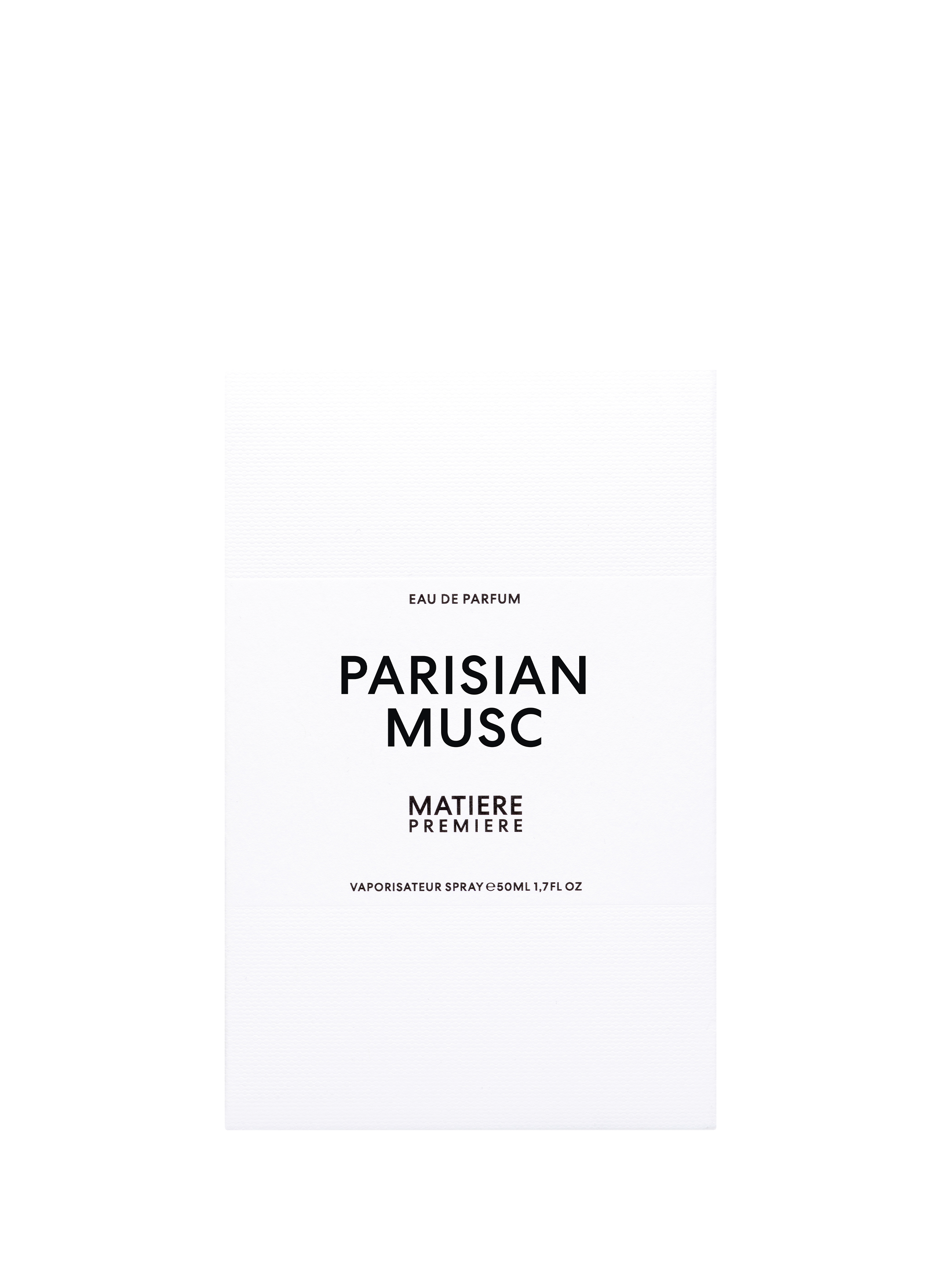 Parisian Musc Eau de Parfum MATIERE PREMIERE No color