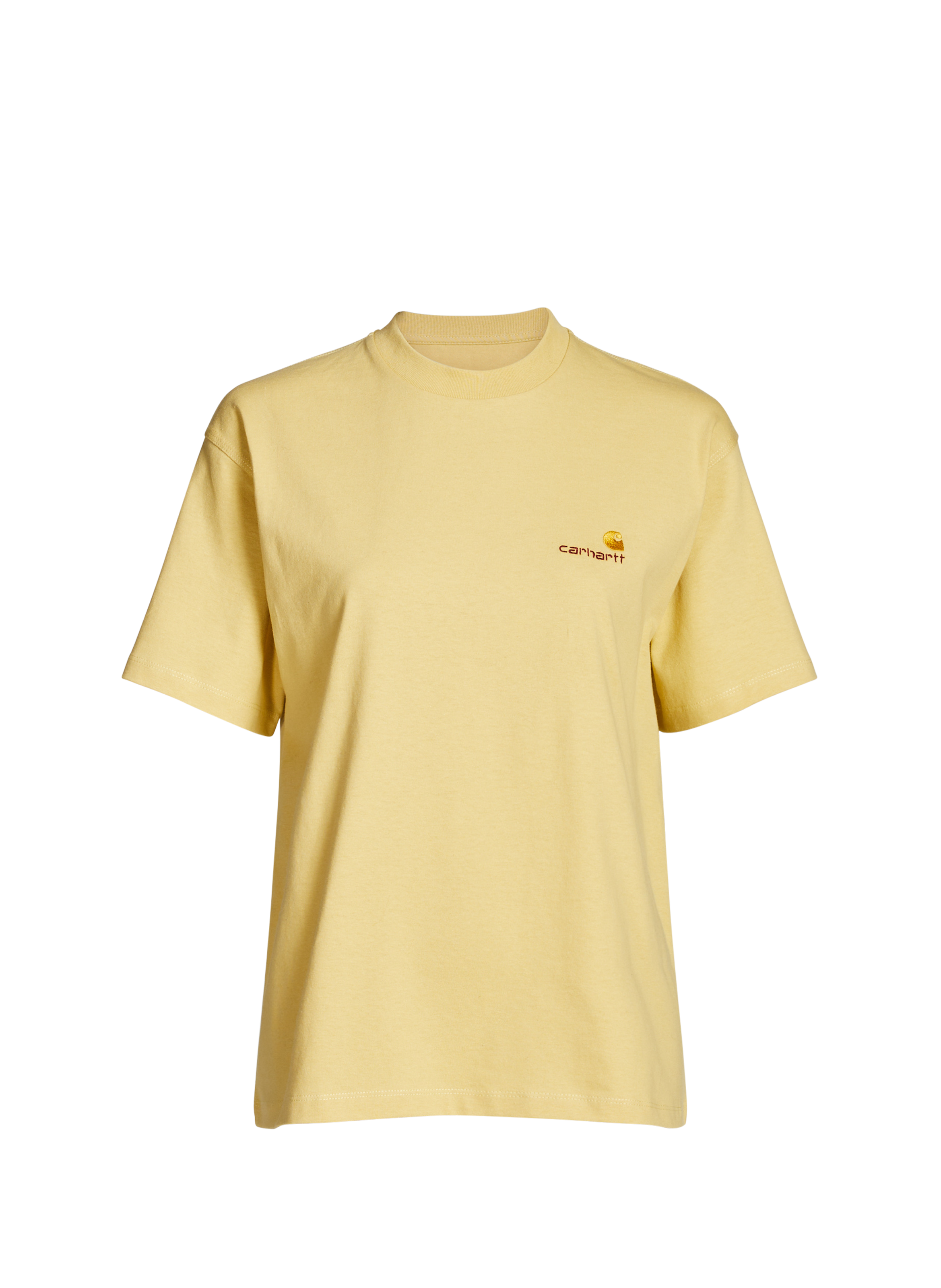 CARHARTT WIP Classic Cotton T-Shirt Beige