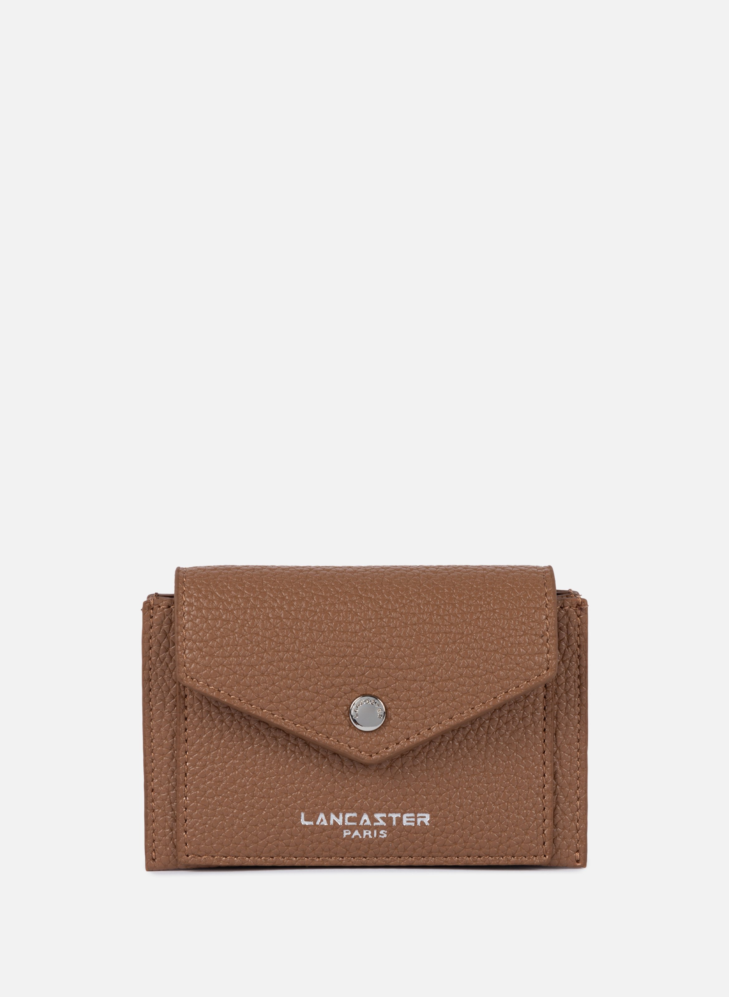 LANCASTER Card holder - Maya Double KBA Brown