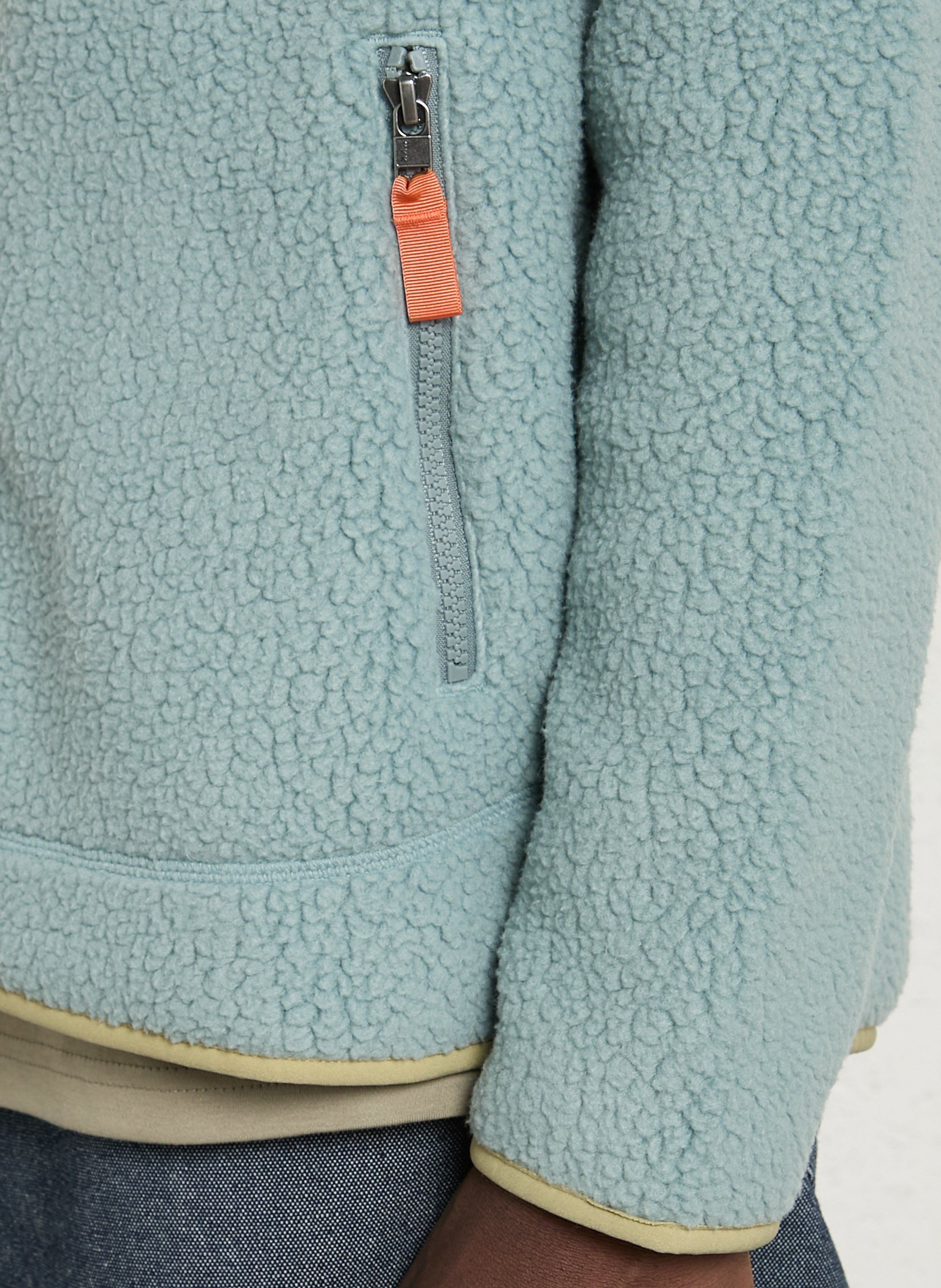 Polaire droit col montant PATAGONIA Bleu