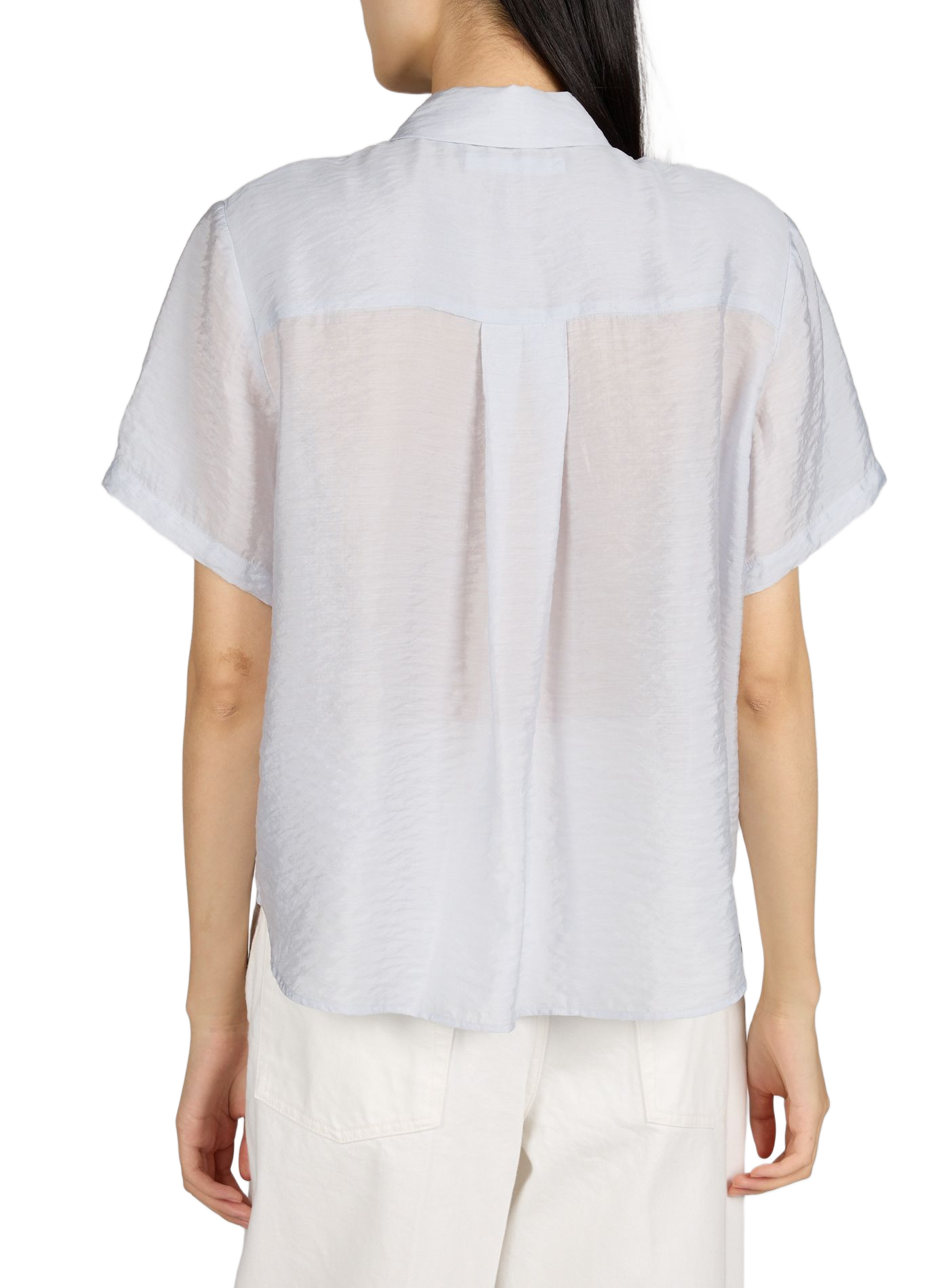 Samina silk blend shirt SAMSOE SAMSOE Grey