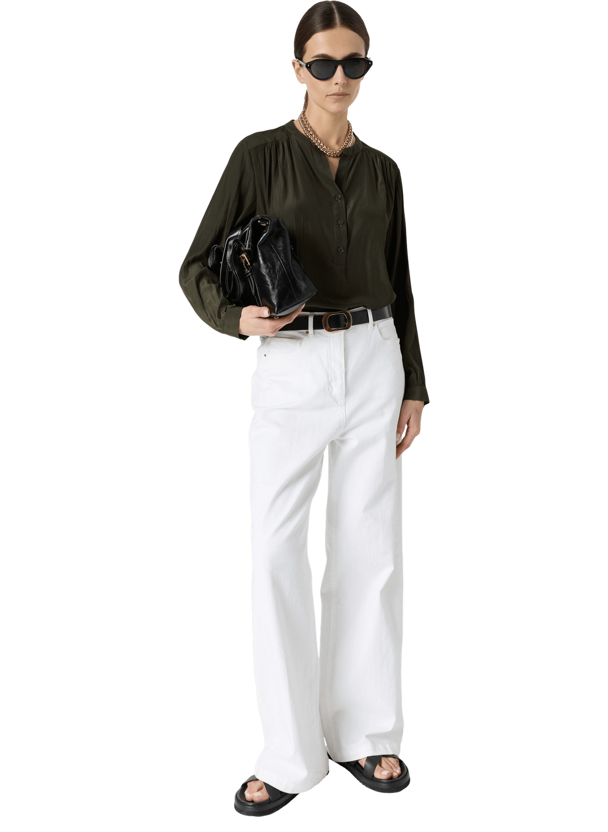 Blouse fluide - cyndie GERARD DAREL Marron