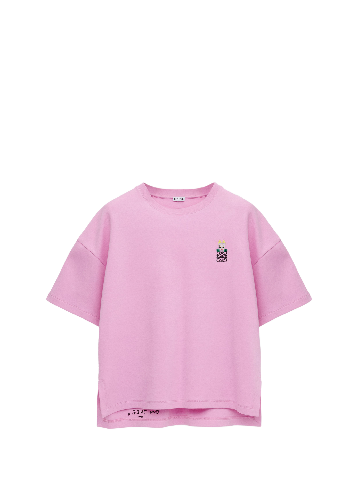 LOEWE x Louis Wain - Classic blended cotton T-shirt LOEWE Pink