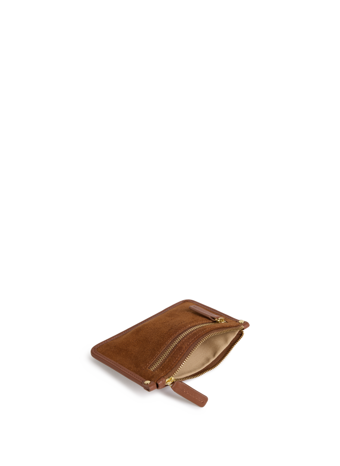 Porte-cartes Elise en cuir  NAT & NIN Marron