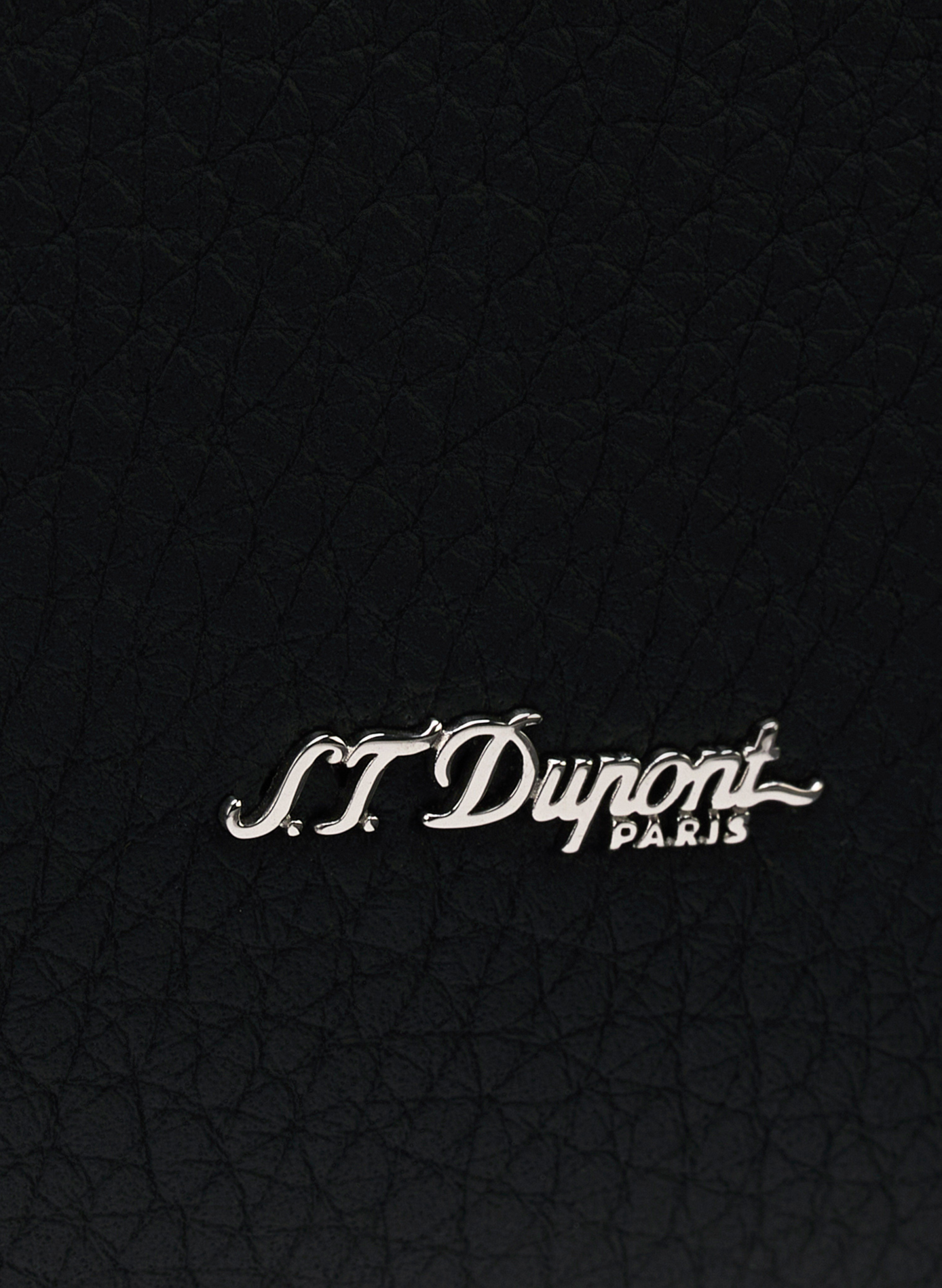 Petite pochette Neo en cuir S.T. DUPONT Noir