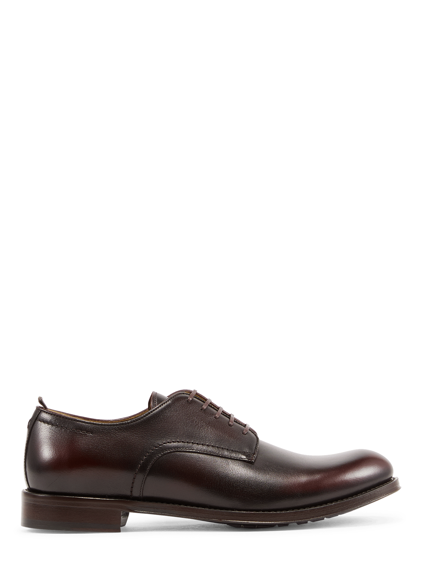 Zapatos derby de cuero PAUL SMITH Rojo