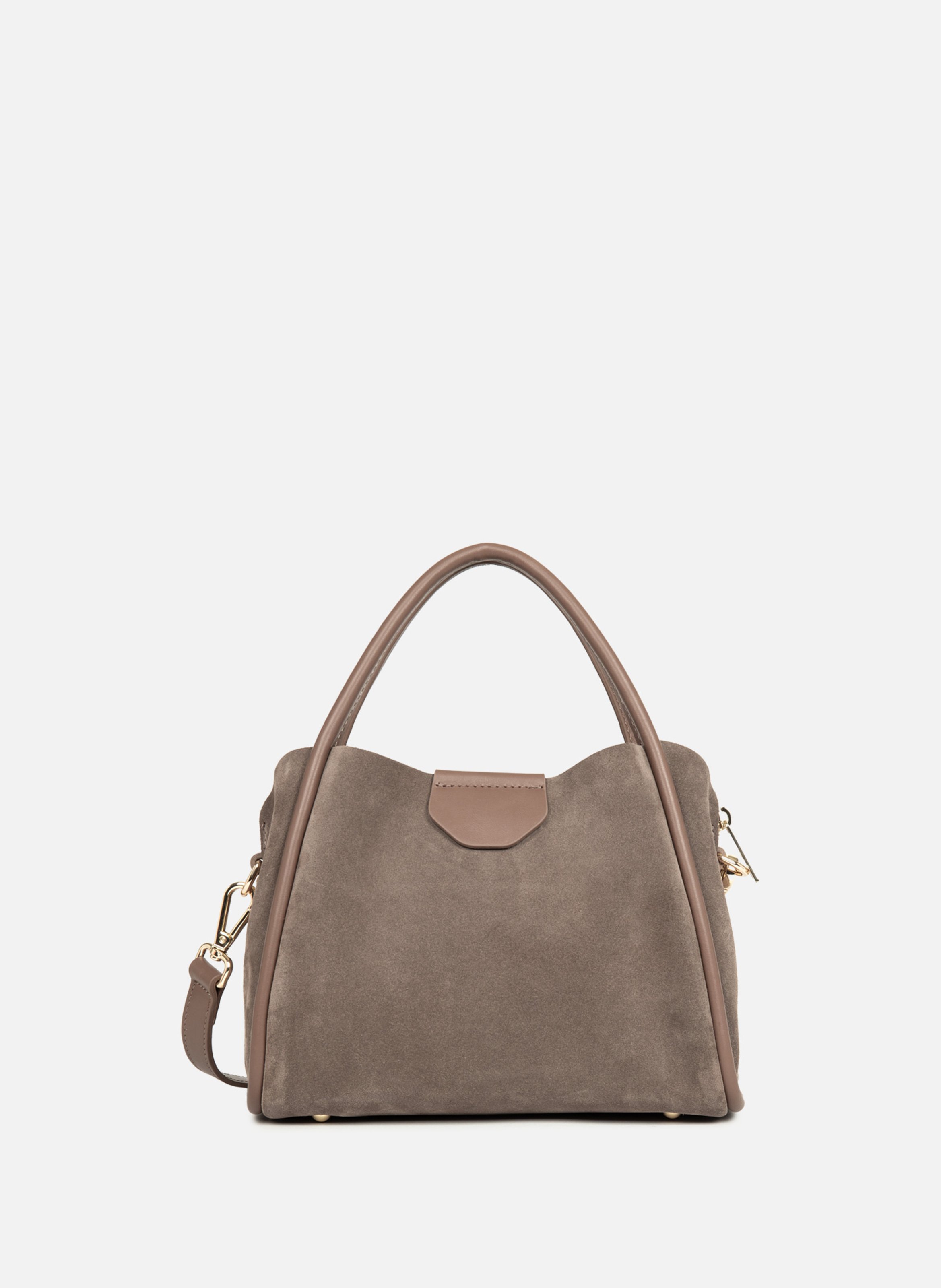 Petit sac à main - suède ida | Marron LANCASTER Femme