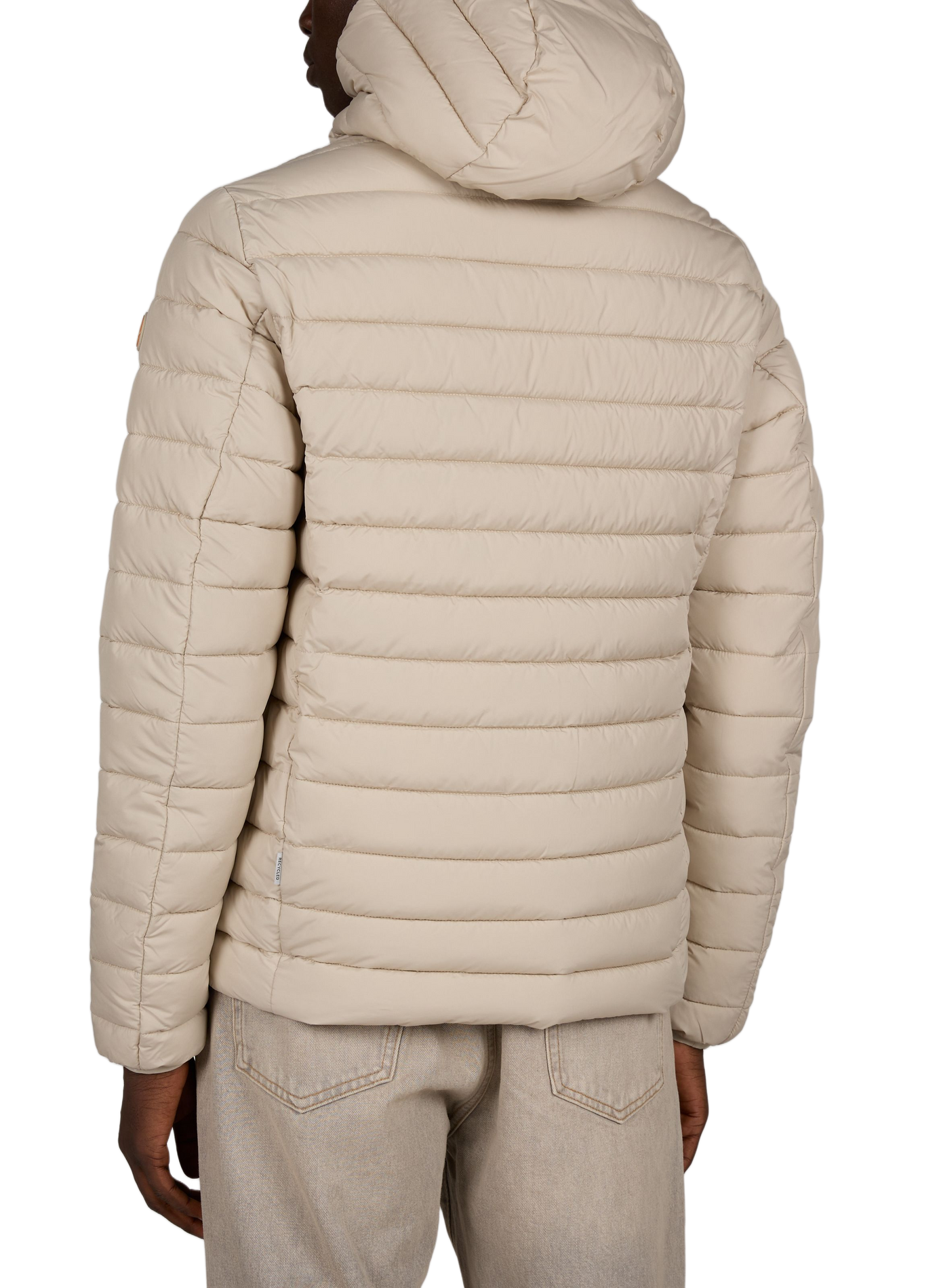 Doudoune droite à capuche SAVE THE DUCK Beige