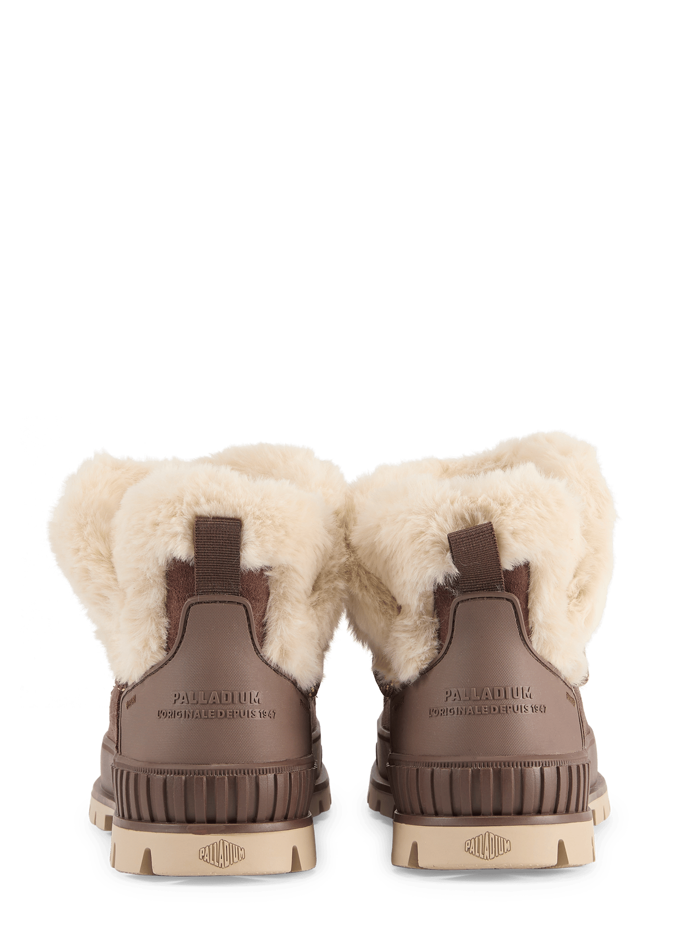 Gefütterte Lederstiefel | Braun PALLADIUM Damen