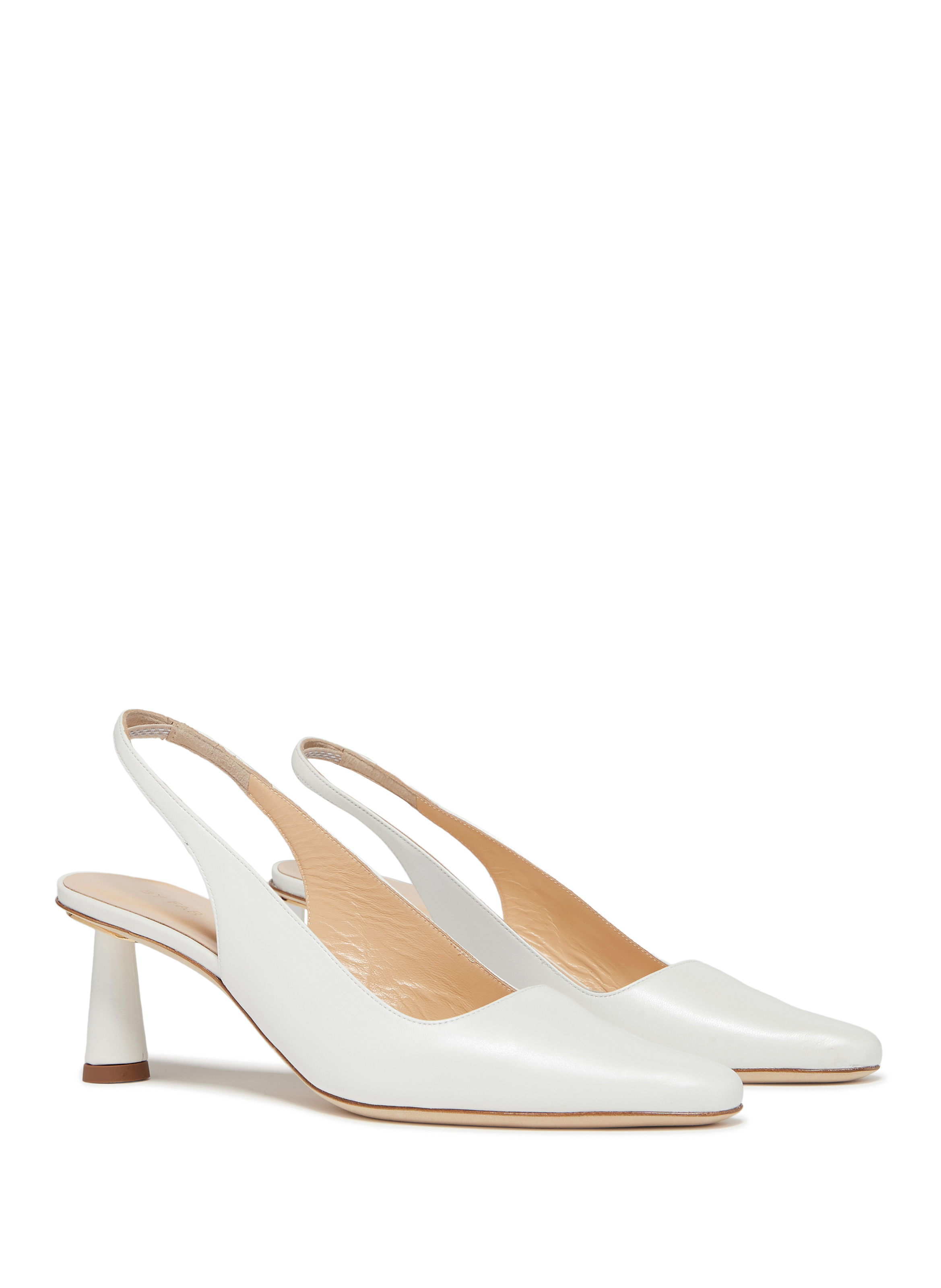 Sandales Diana White Pearl en cuir