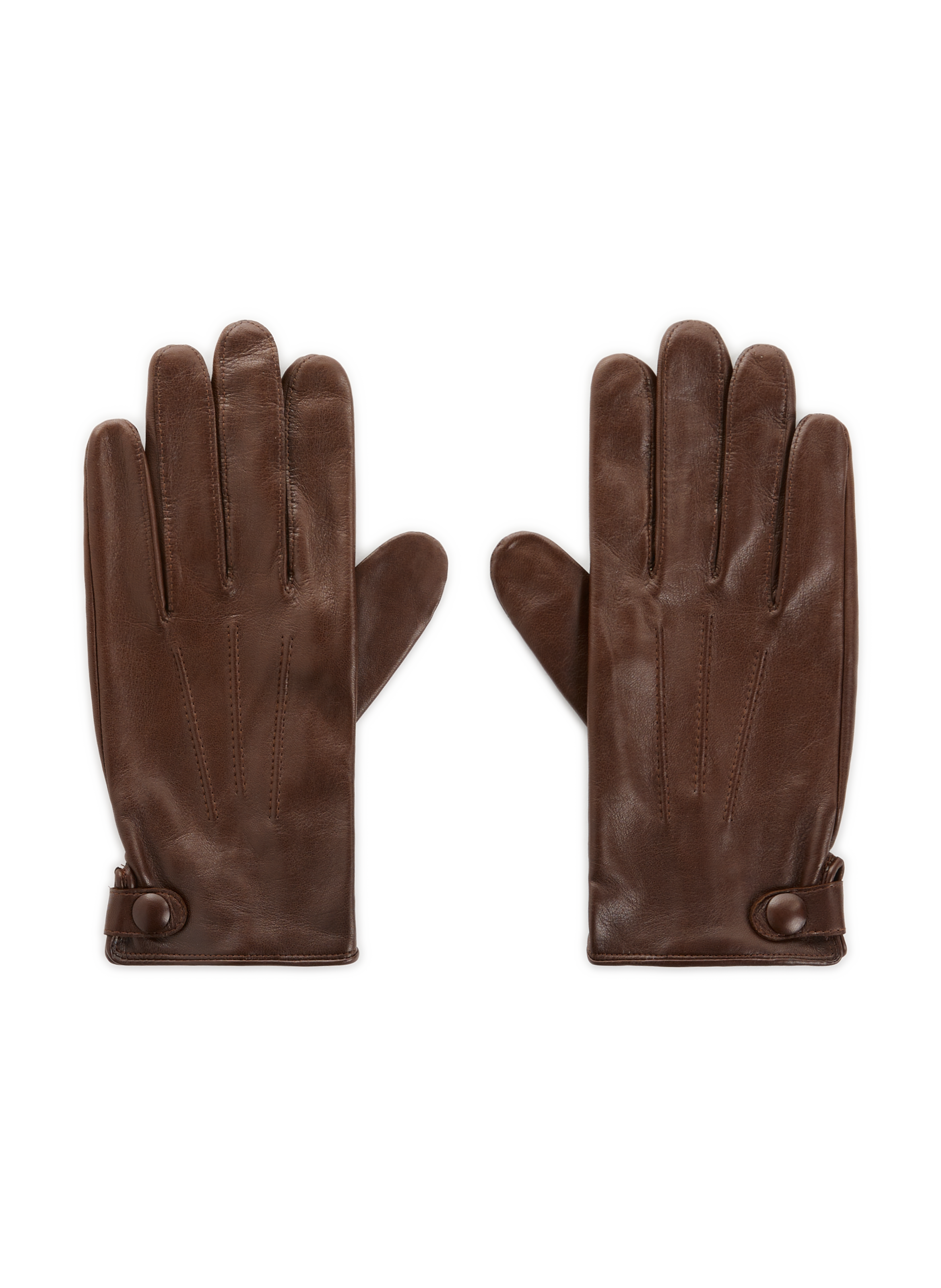 Gants tactiles en cuir