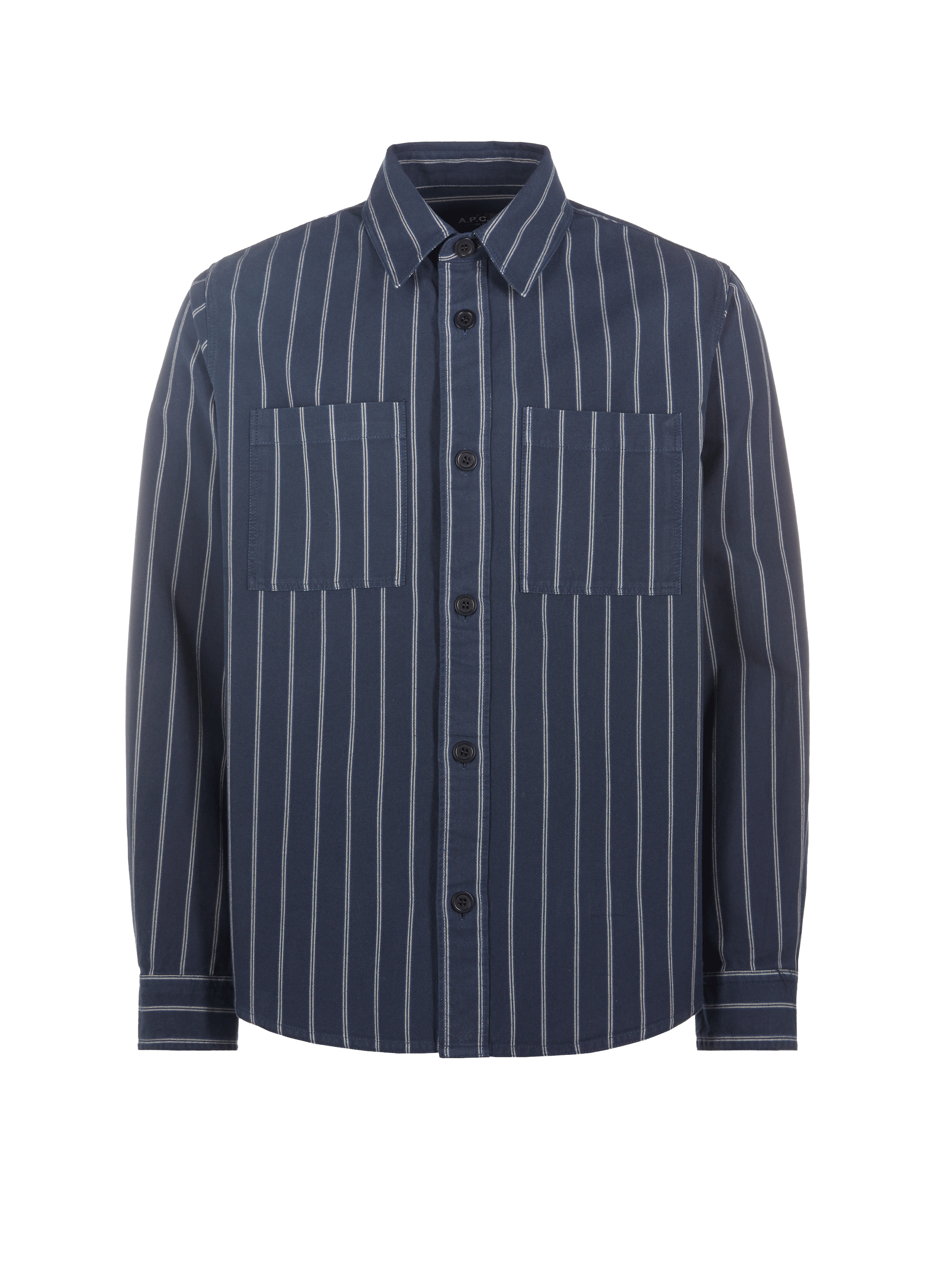 Surchemise New Bastian rayée en coton