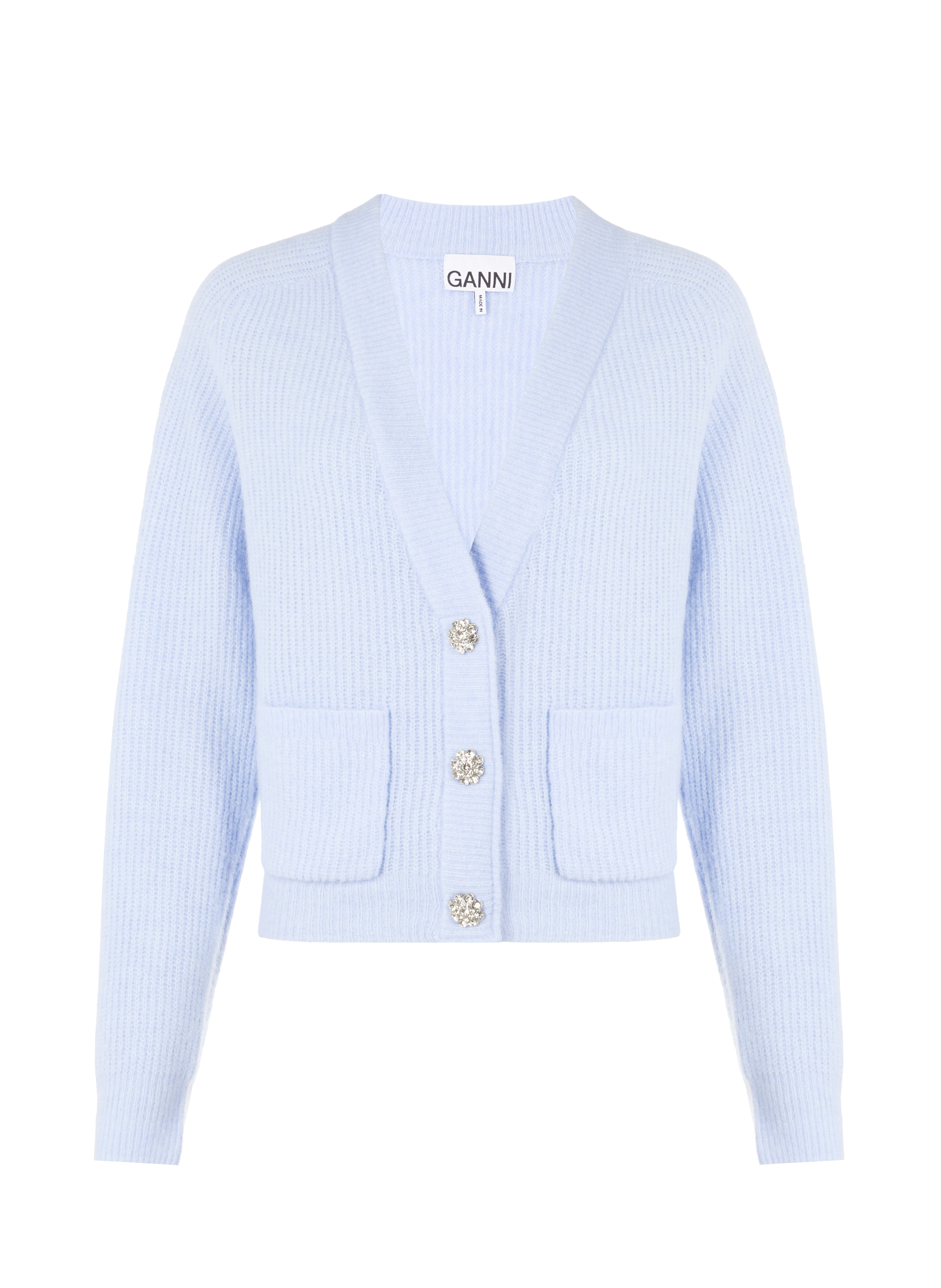 Cardigan en laine mélangée