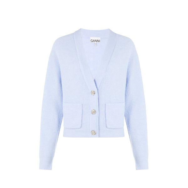 Cardigan en laine mélangée