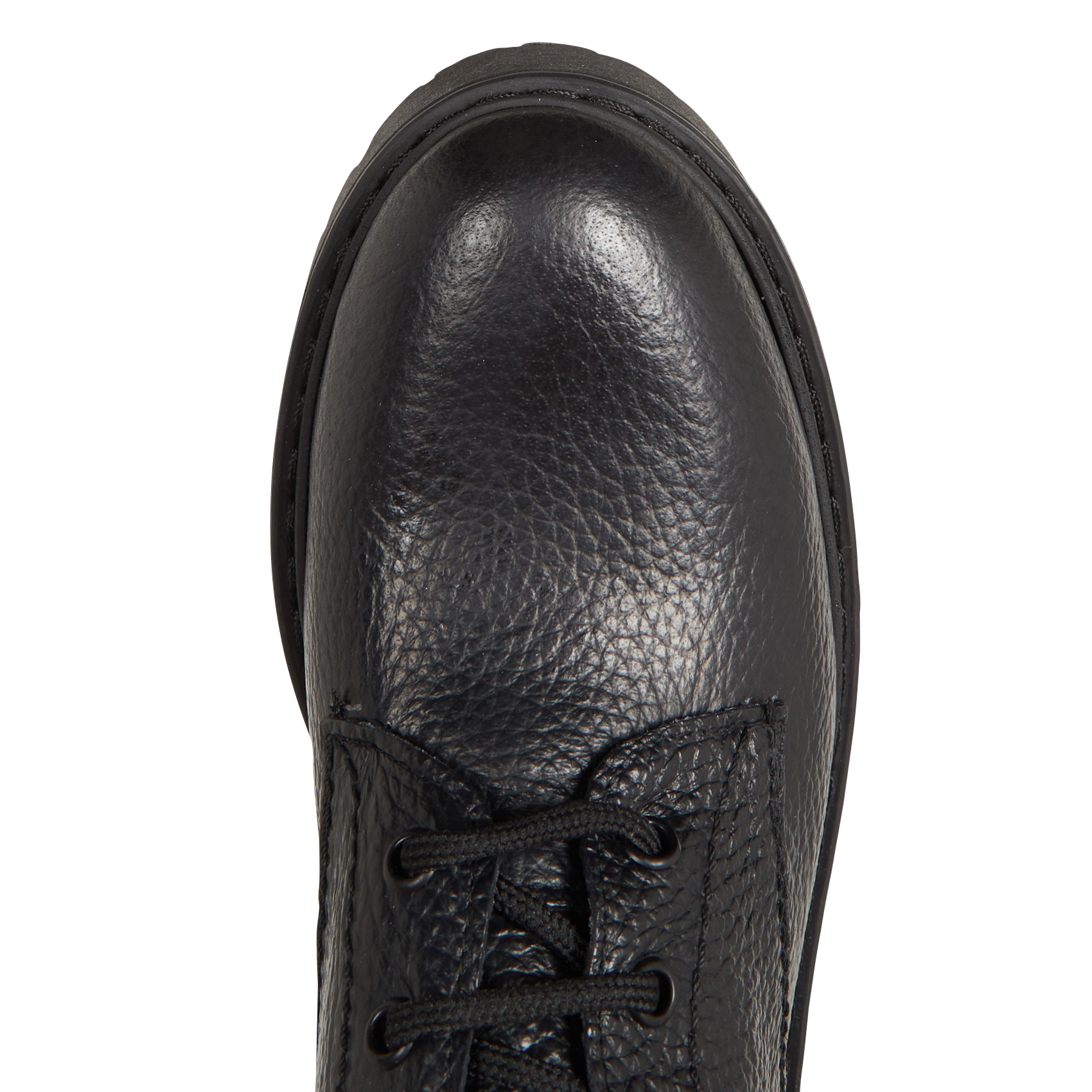 Bottines en cuir de veau / hl demande marque robbo JONAK Noir