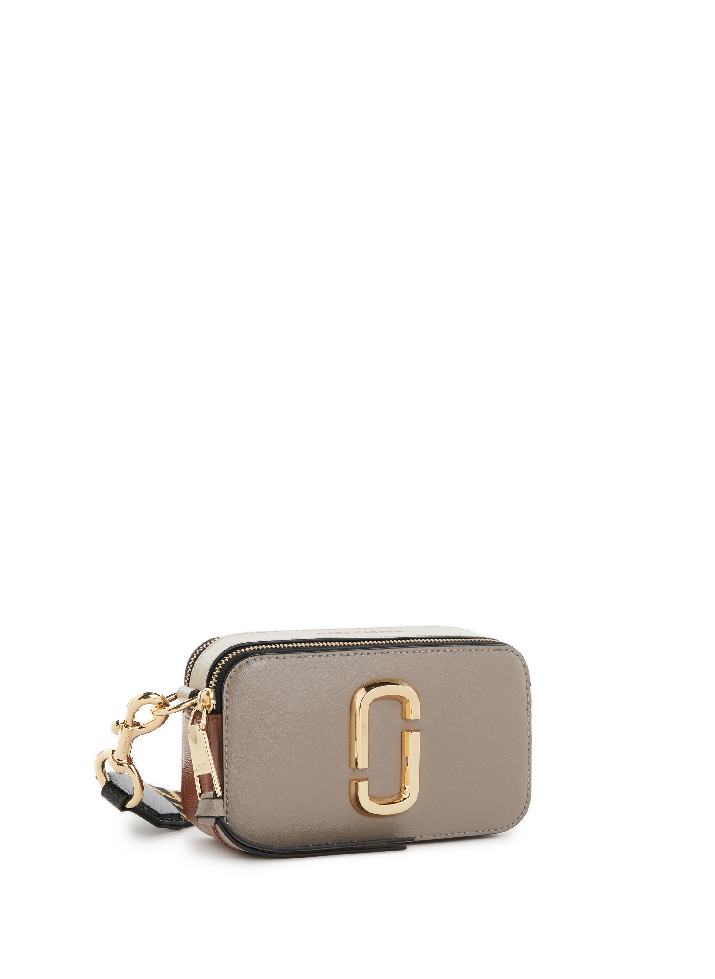 Sac The Snapshot en cuir MARC JACOBS Marron