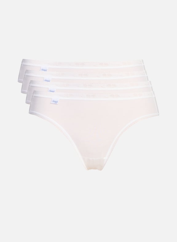 Lot de 4 culottes Blanc by SLOGGI SLOGGI Lot de 4 culottes Blanc
