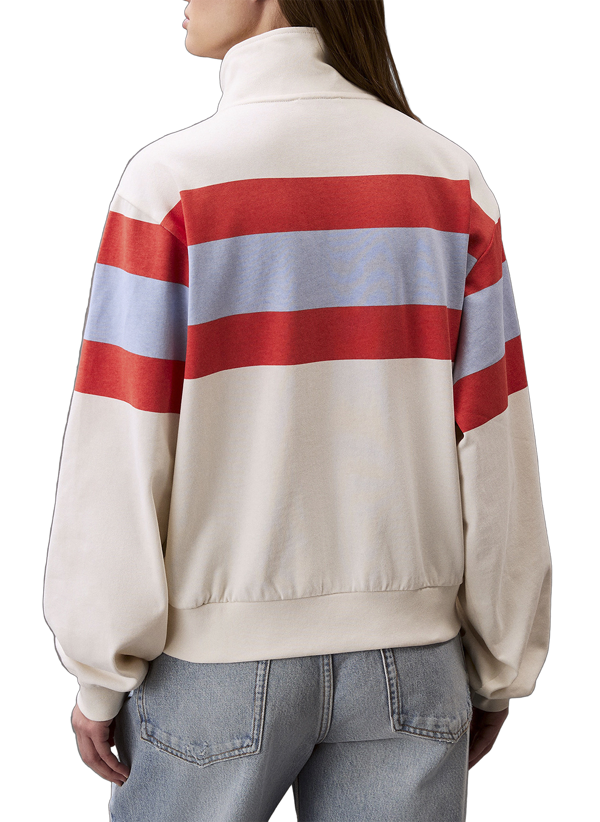 Striped cotton sweatshirt CALVIN KLEIN Multicolour