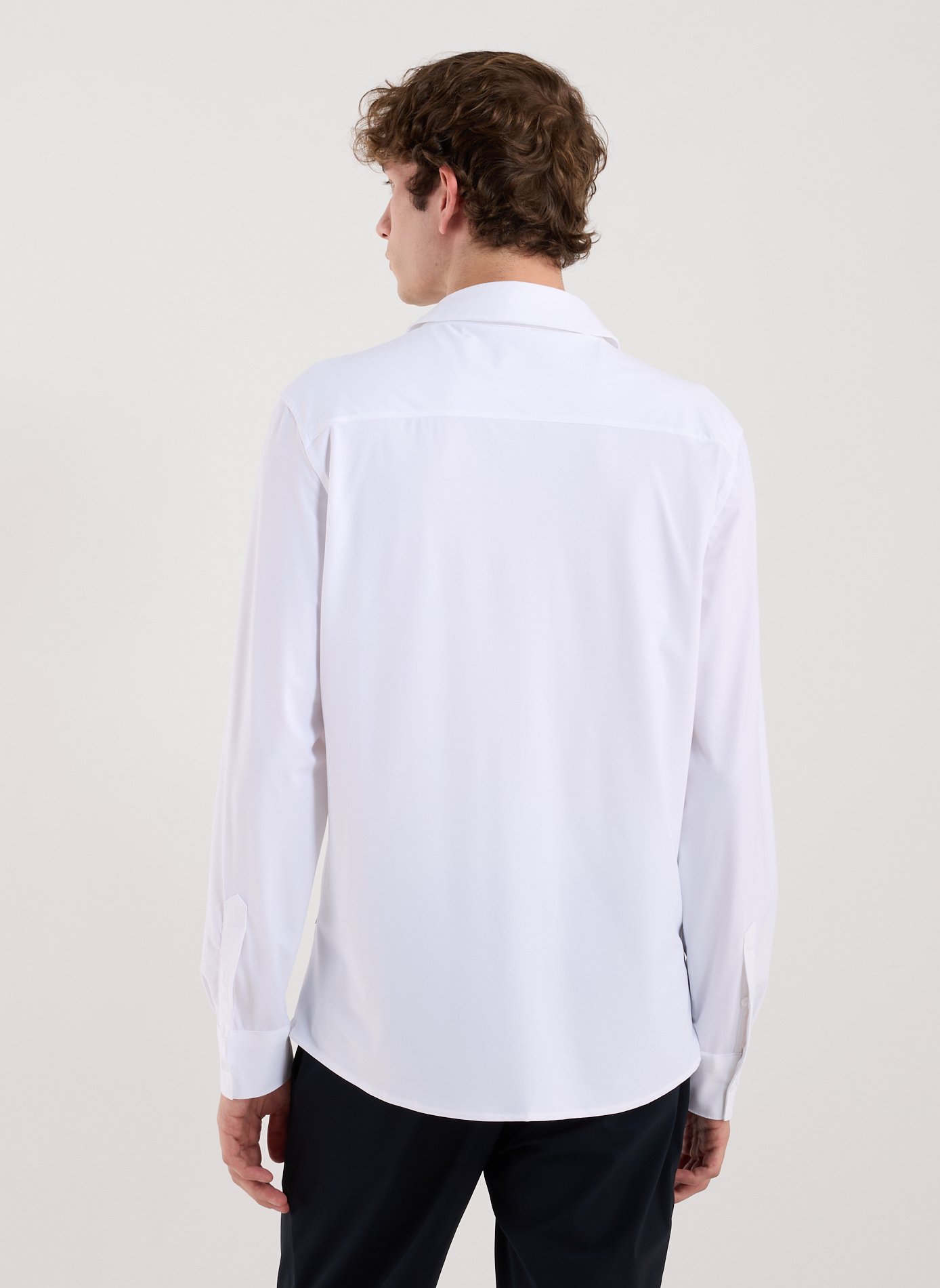 Straight classic collar shirt 1789 CALA White