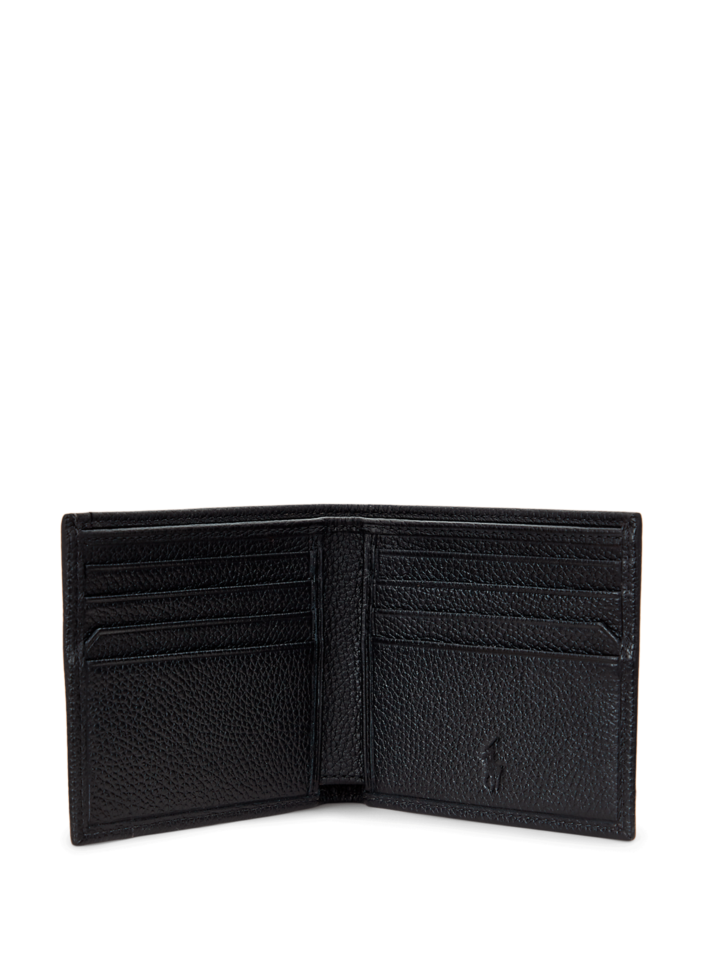 Portefeuille en cuir POLO RALPH LAUREN Noir