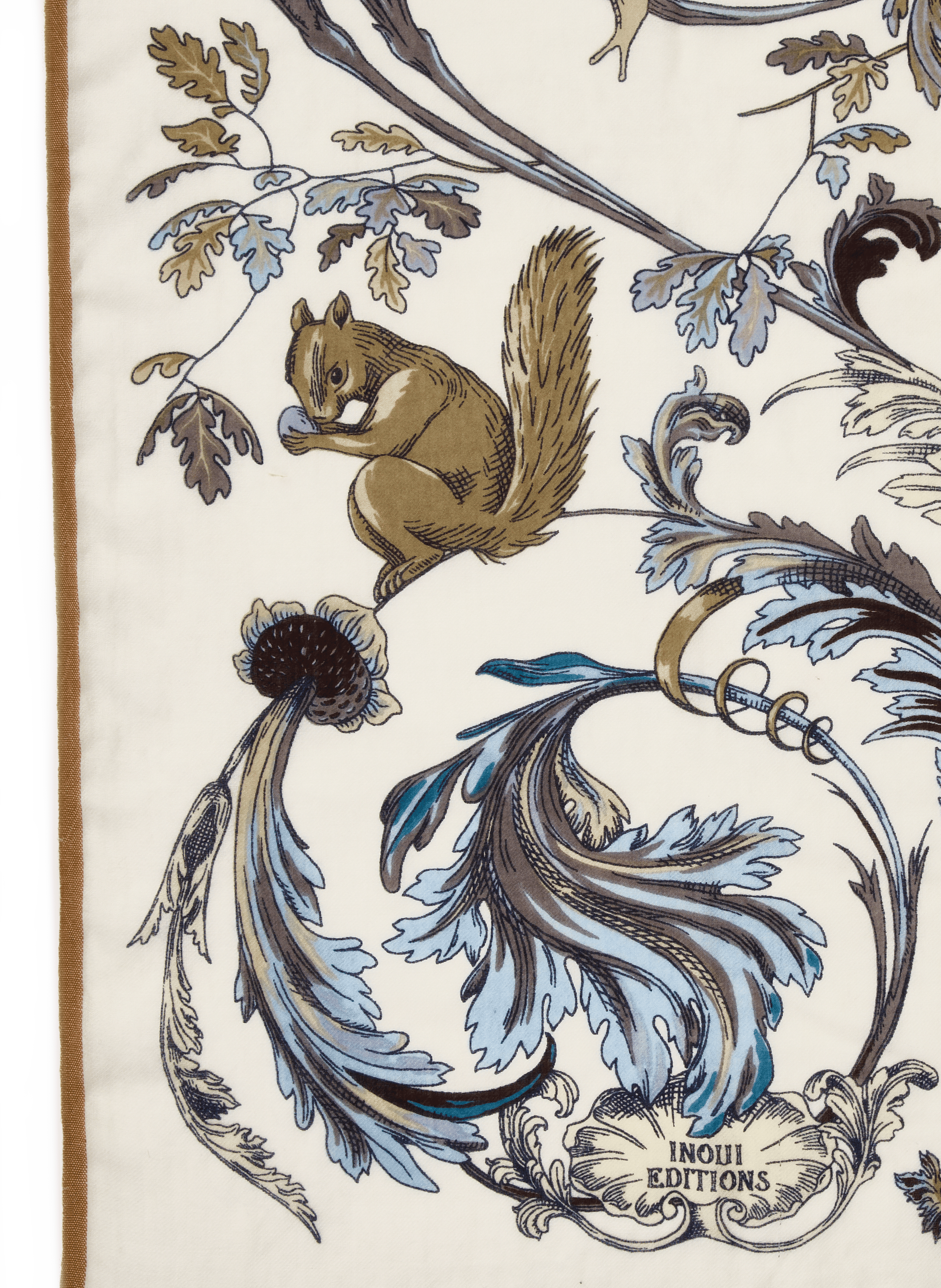 Écharpe à imprimé en laine INOUITOOSH Multicolore