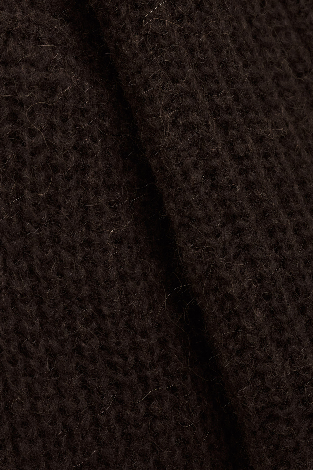 Pull col camionneur en laine mélangée beltane BA&SH Marron