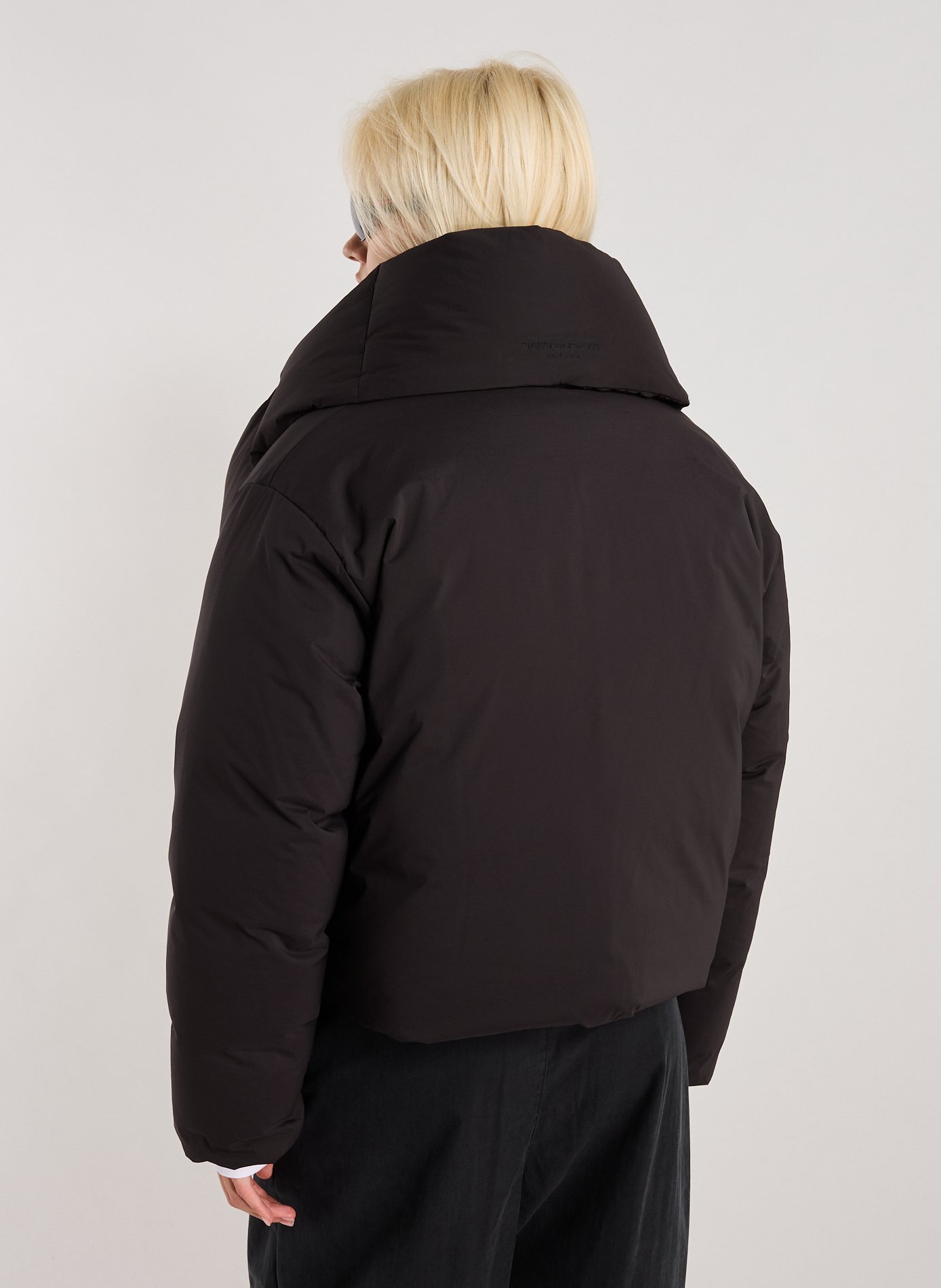 Veste courte Down matelassée  ALEXANDER WANG Noir
