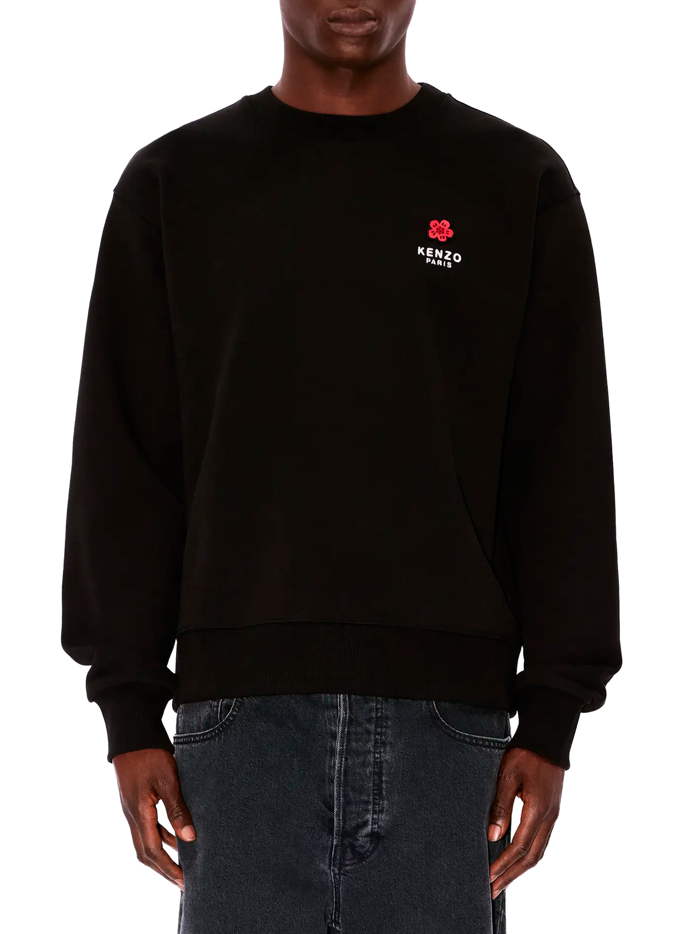 KENZO Sweatshirt en coton Noir