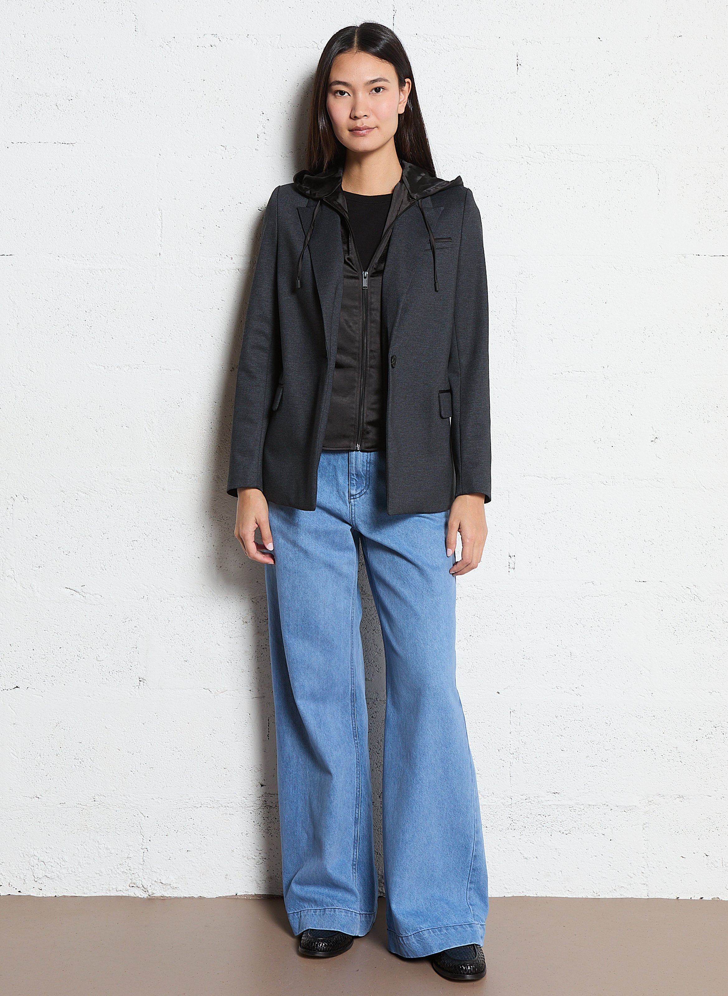 Veste de tailleur ajustée IKKS Gris