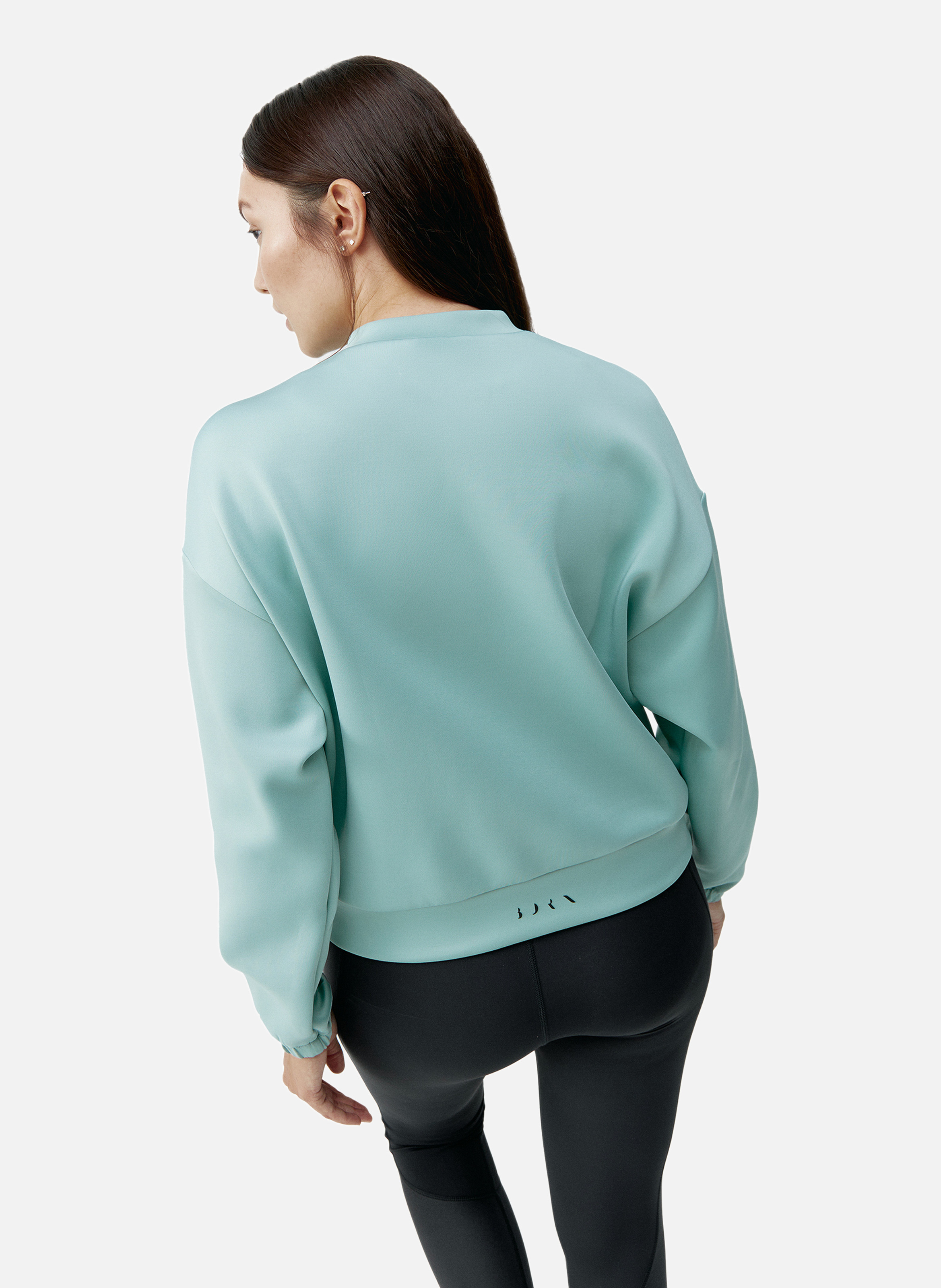 Veste de sport zippée performance athleisure graft BORN LIVING YOGA Vert