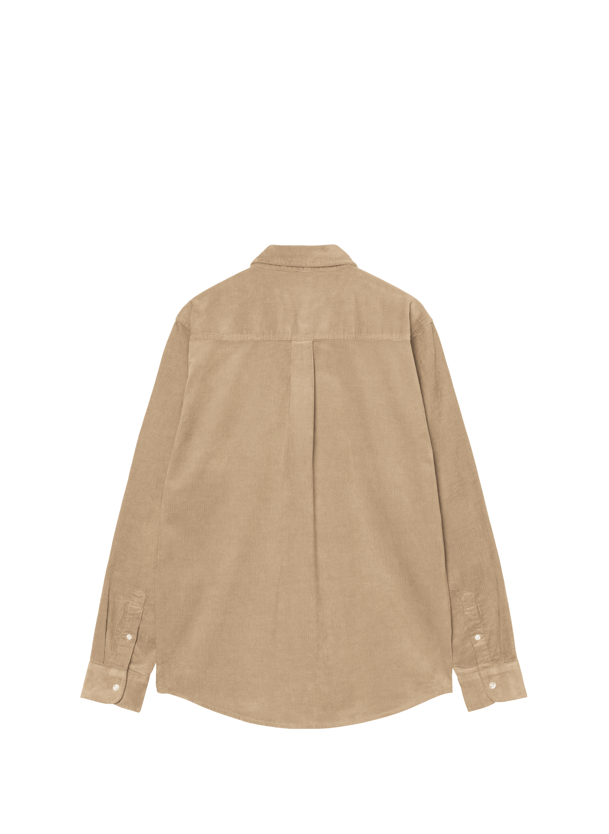 Chemise droit en velours côtelé CARHARTT WIP Beige