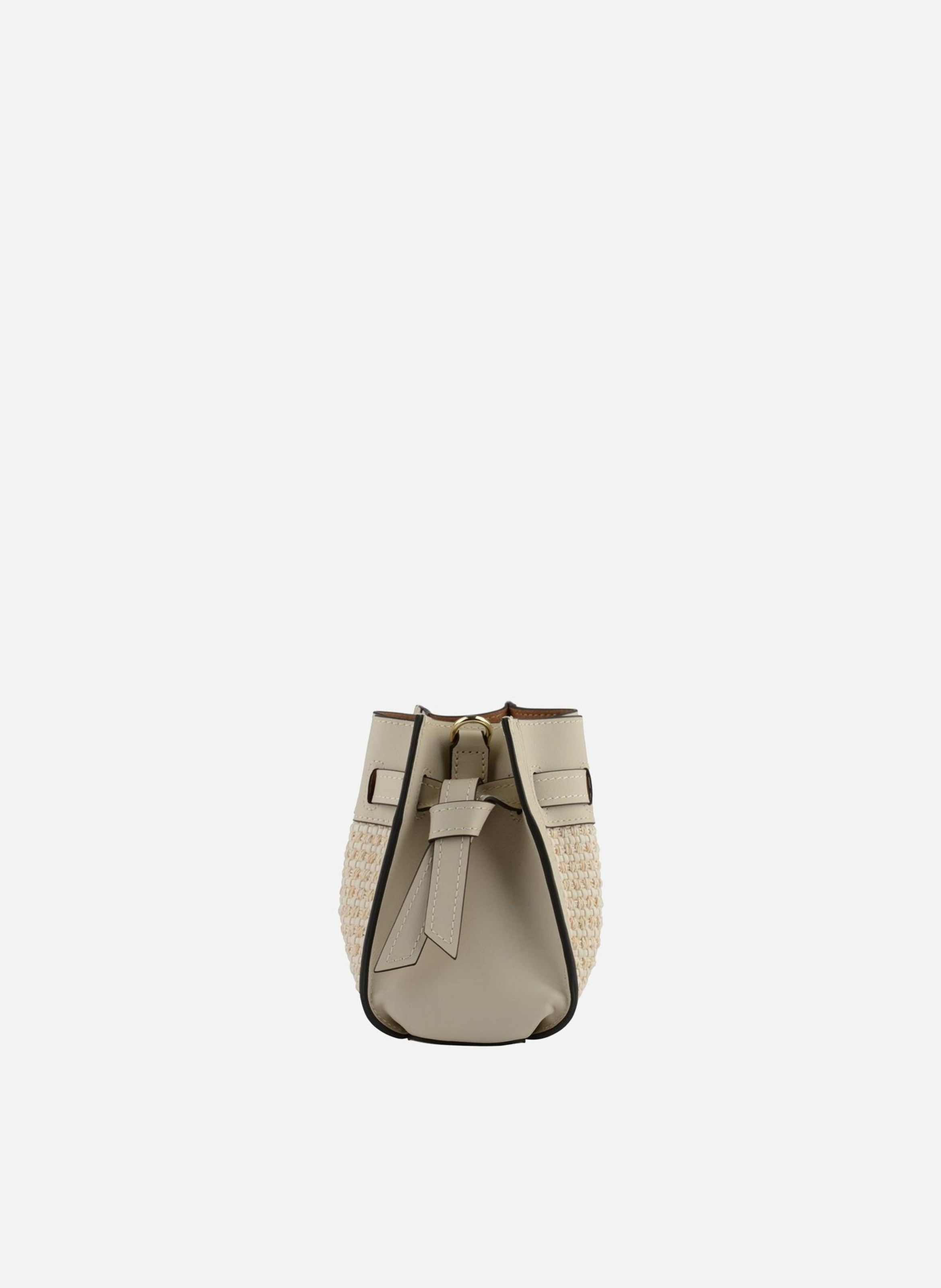 Blossom tressé | sac porté épaule POURCHET Beige