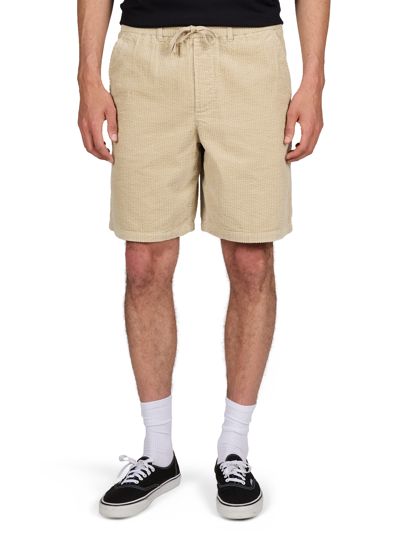 Short en velours côtelé de coton MINIMUM Beige