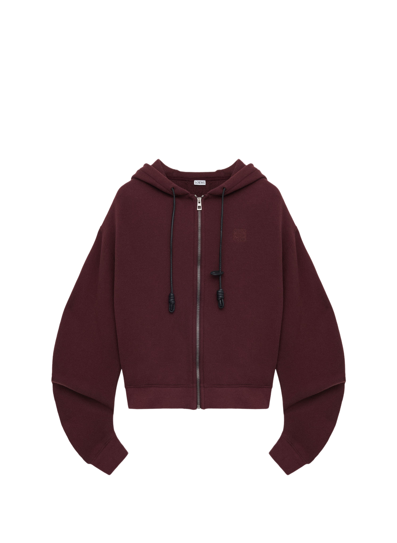 Hooded sweatshirt in cotton and cashmere LOEWE Red
