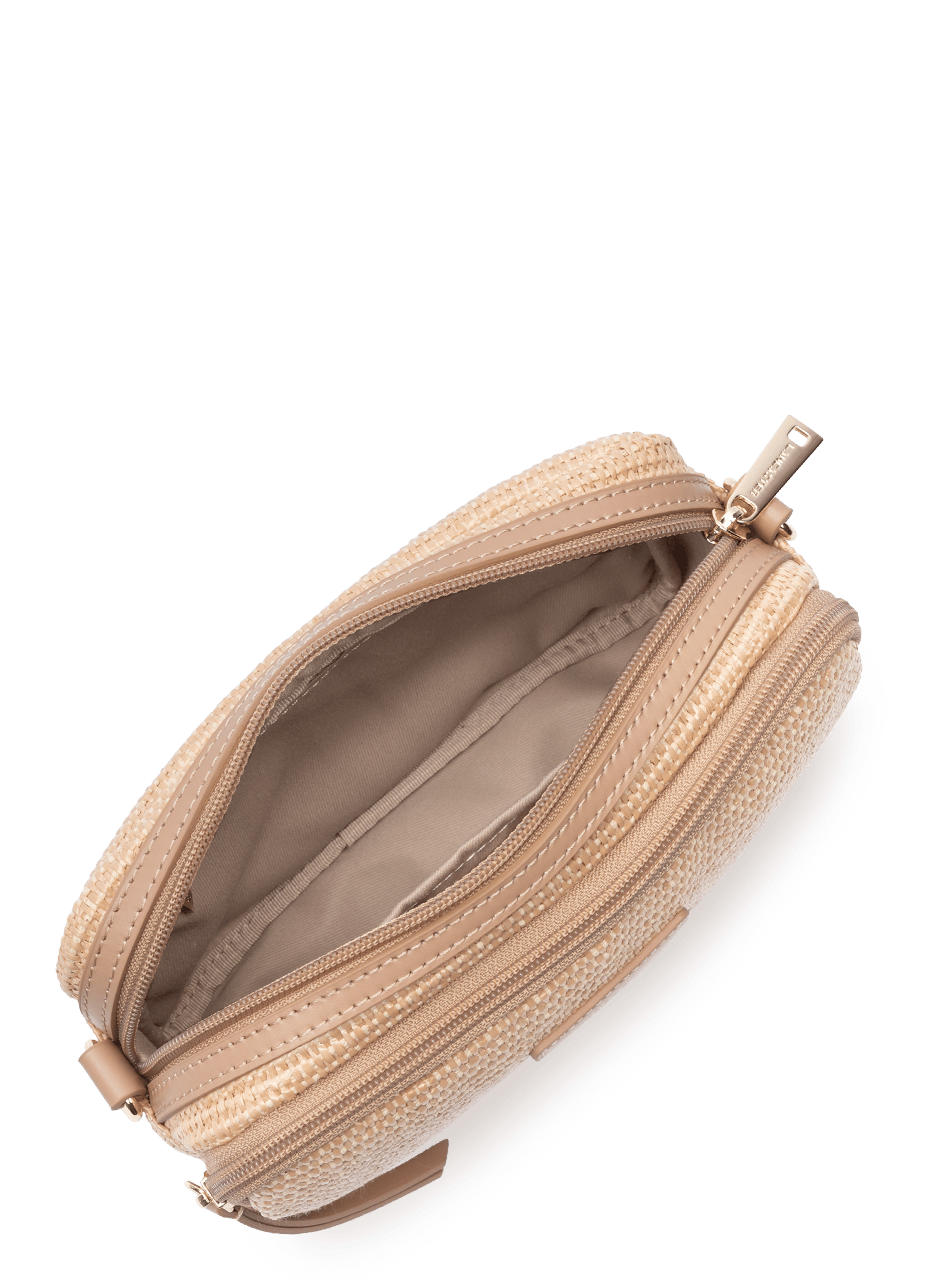 Sac trotteur - mini osier LANCASTER Beige