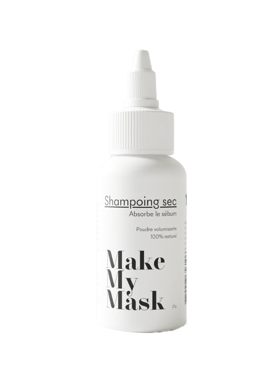 Dry Shampoo and Applicator Brush MAKE MY MASK No color