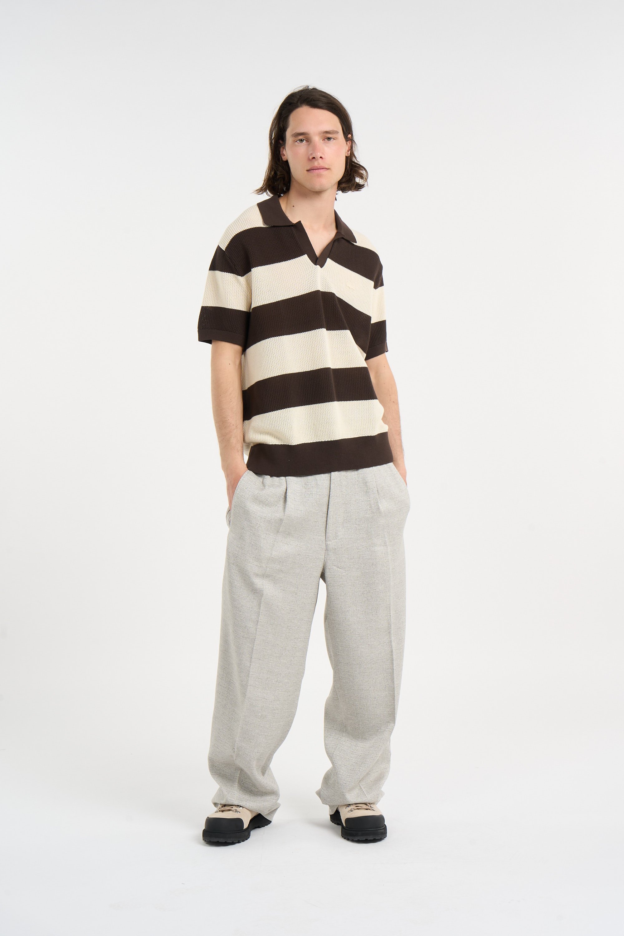 Polo tricot LACOSTE Multicolore