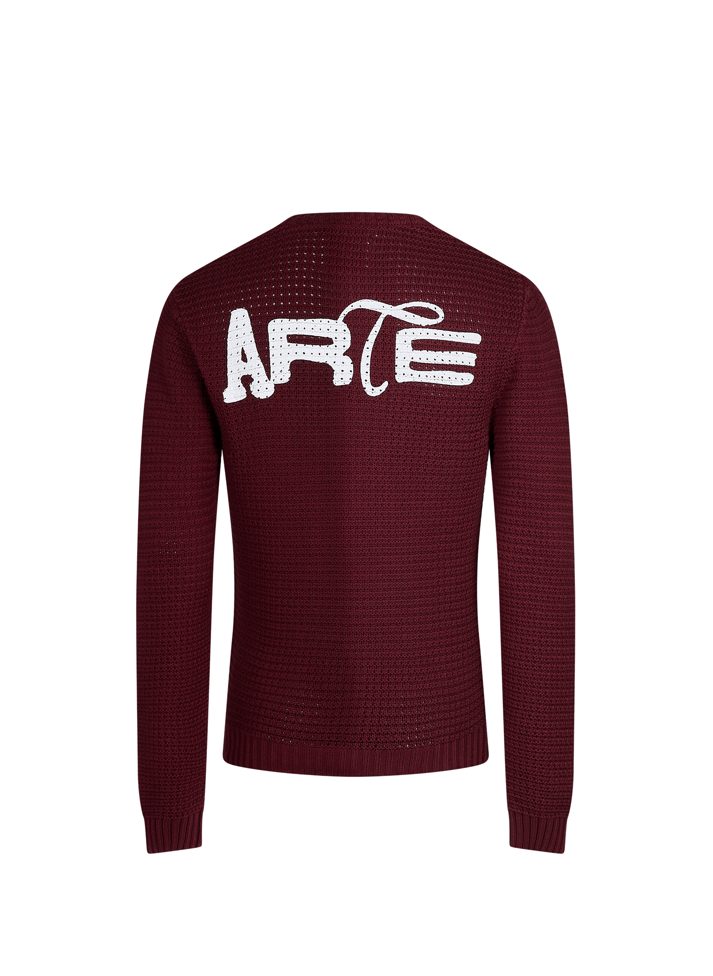 Oversized cotton sweater ARTE ANTWERP Red