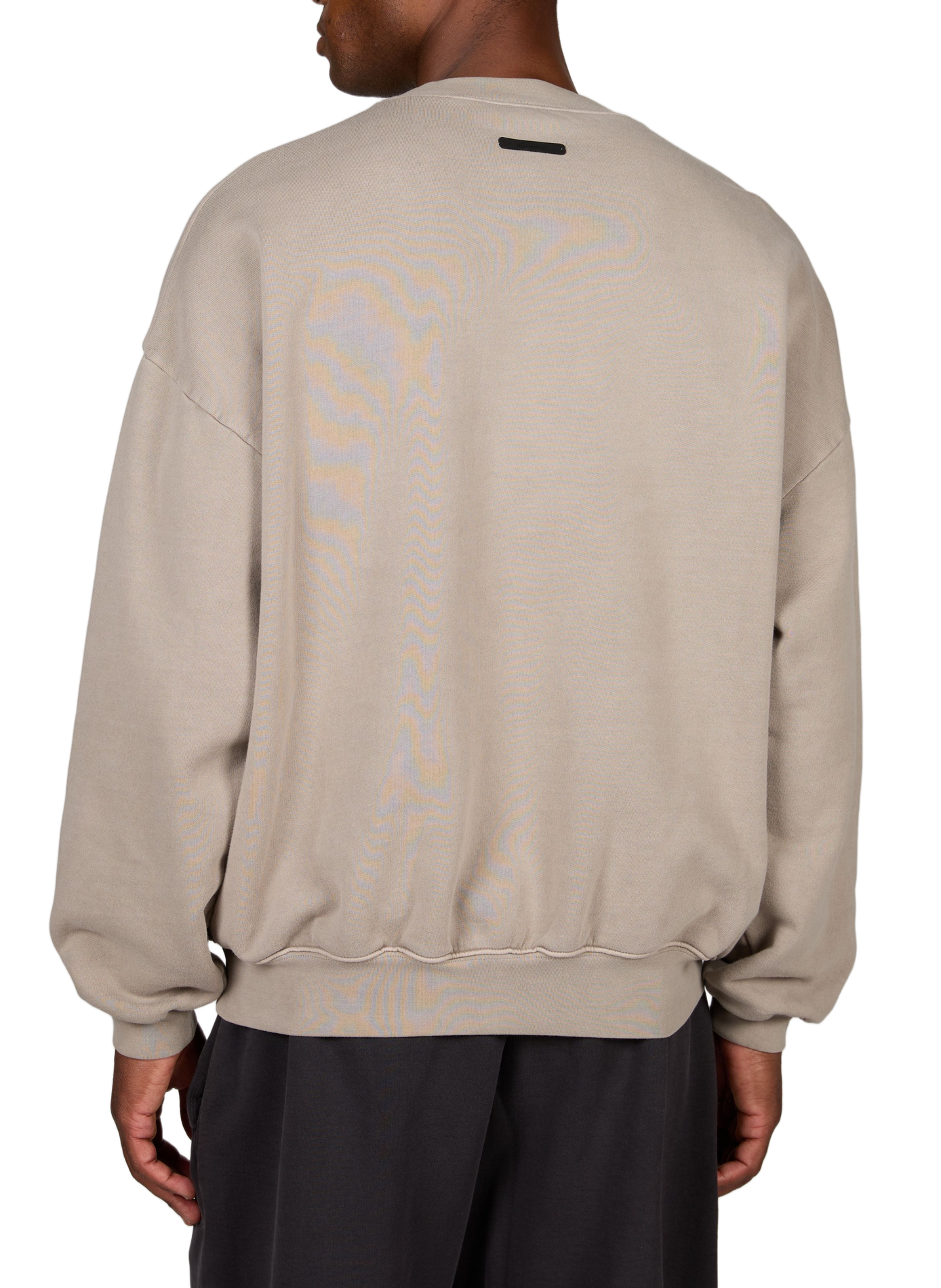 Ruime sweater met zeefdruk FEAR OF GOD ESSENTIALS Grijs
