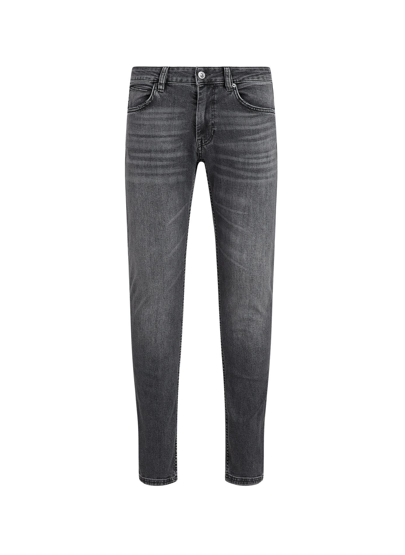 Jean aspect délavé en coton mélangé STRELLSON Gris