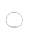 Bracelet câble 7g en argent brossé | Argent by LE GRAMME LE GRAMME Bracelet câble 7g en argent brossé | Argent