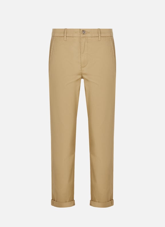 Straight-leg cotton trousers Beige by DOCKERS DOCKERS Straight-leg cotton trousers Beige