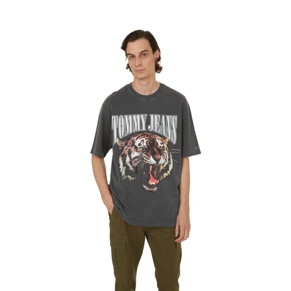 T-shirt en coton Vintage Tiger