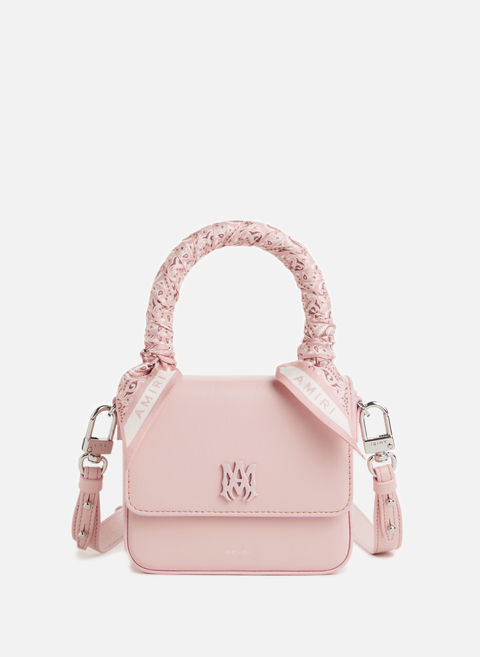 Pink leather handbagAMIRI 