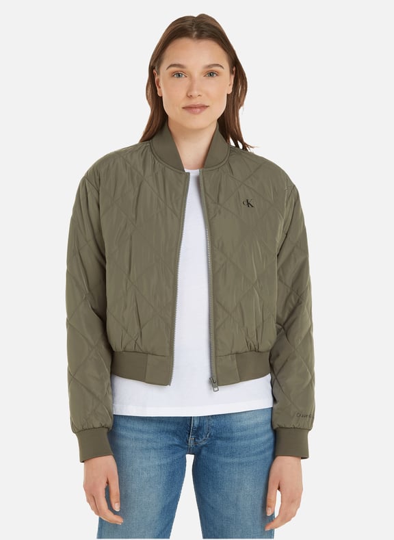 Green Quilted jacket