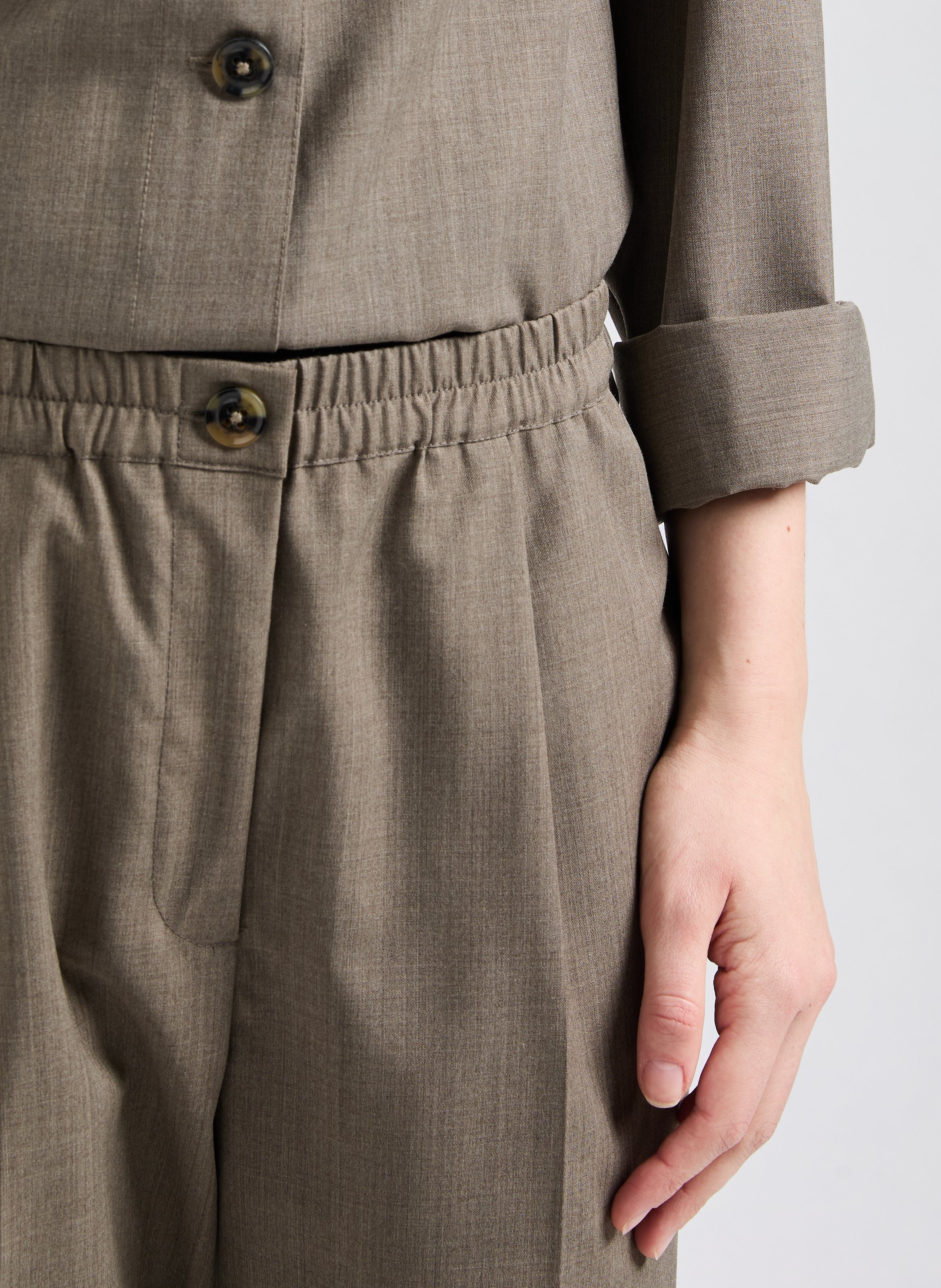 Pantalon Satove SAMSOE SAMSOE Marron