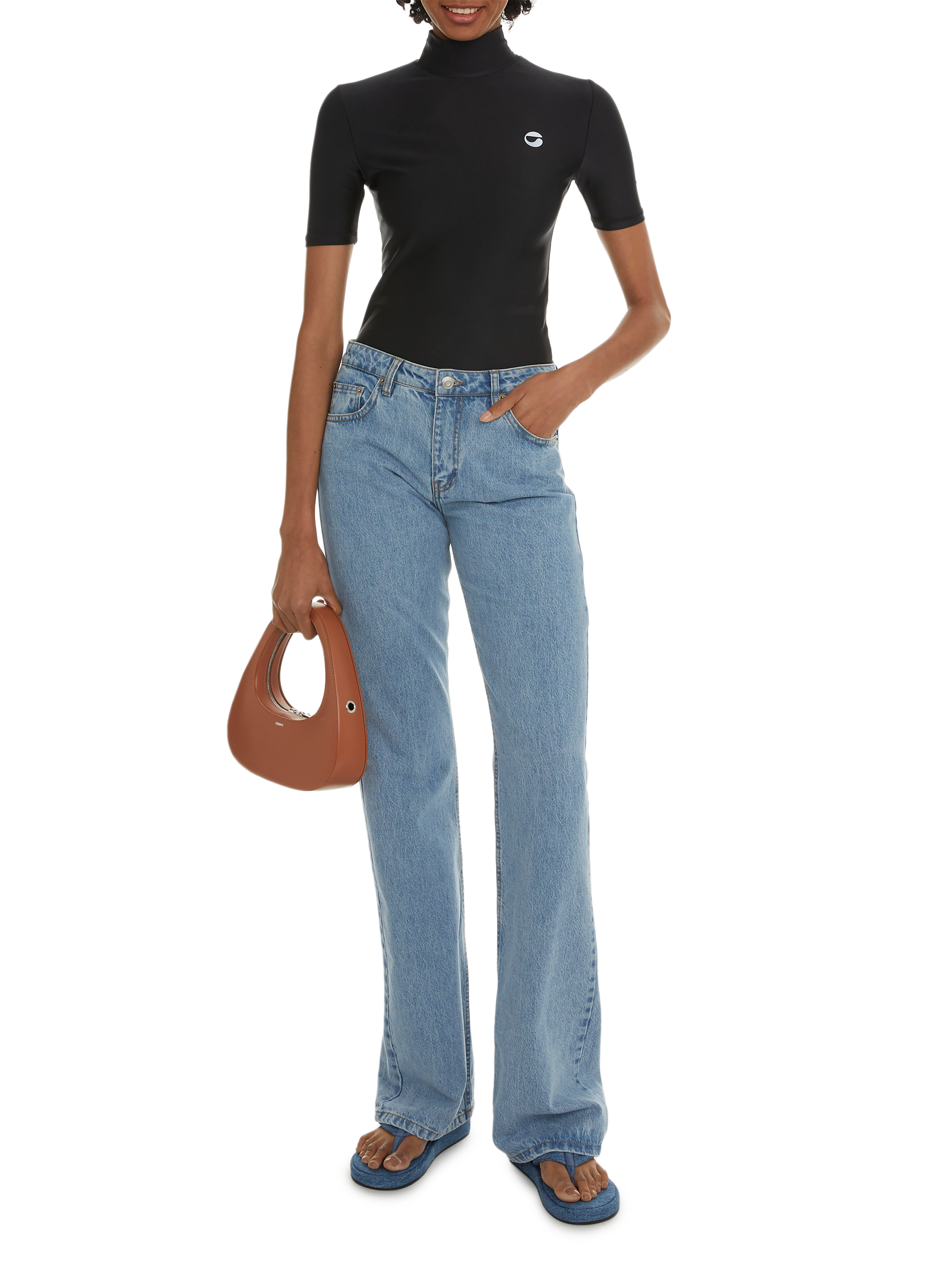 Tong en jean  COPERNI Bleu