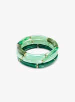 Set de bracelets en résine | AU PRINTEMPS PARIS