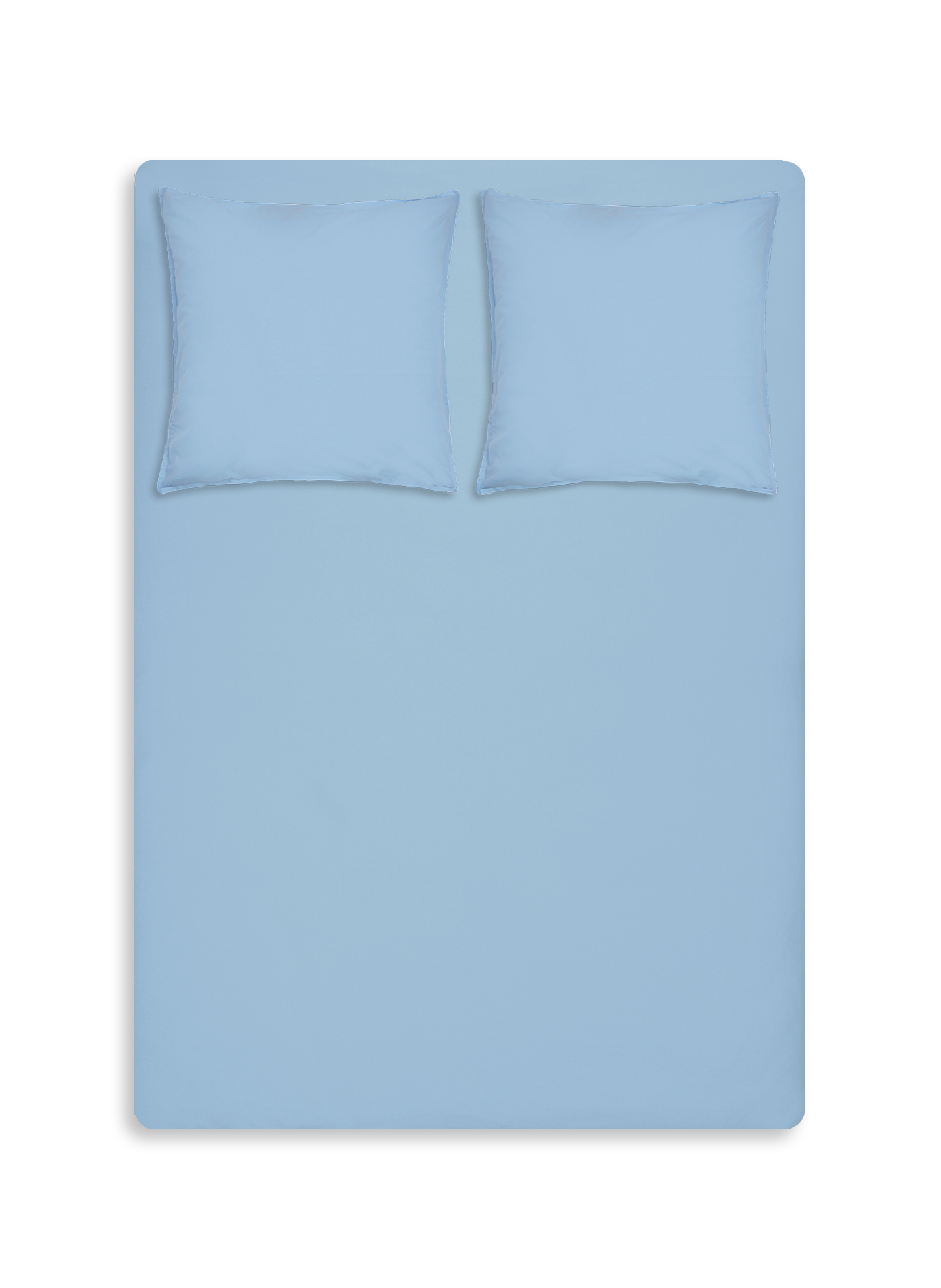 Cotton percale duvet cover AU PRINTEMPS PARIS Blue