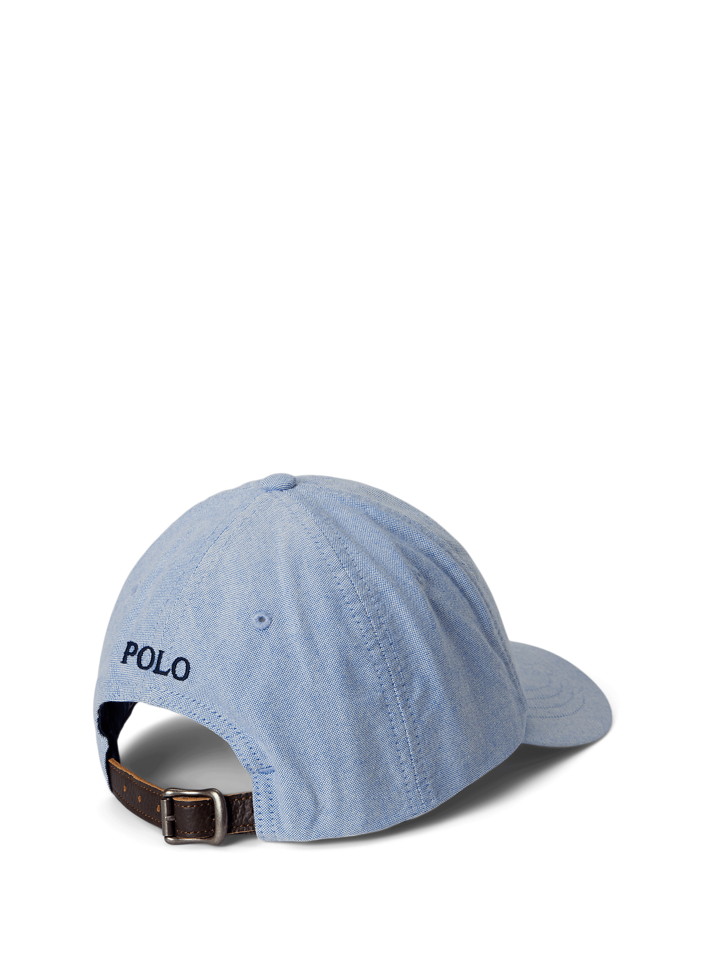 Casquette brodée en coton POLO RALPH LAUREN Bleu